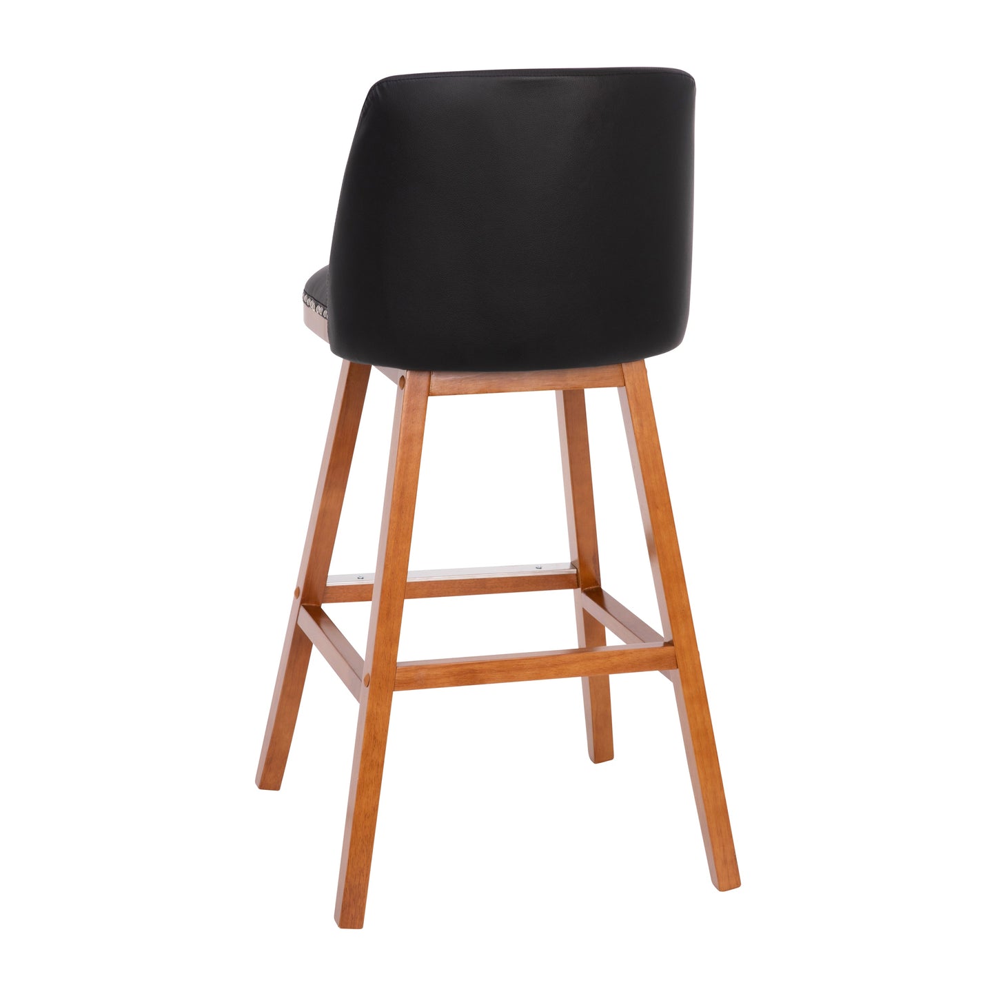 2PK 30" Black Leather Stools CH-192162X000PU-30-BK-GG