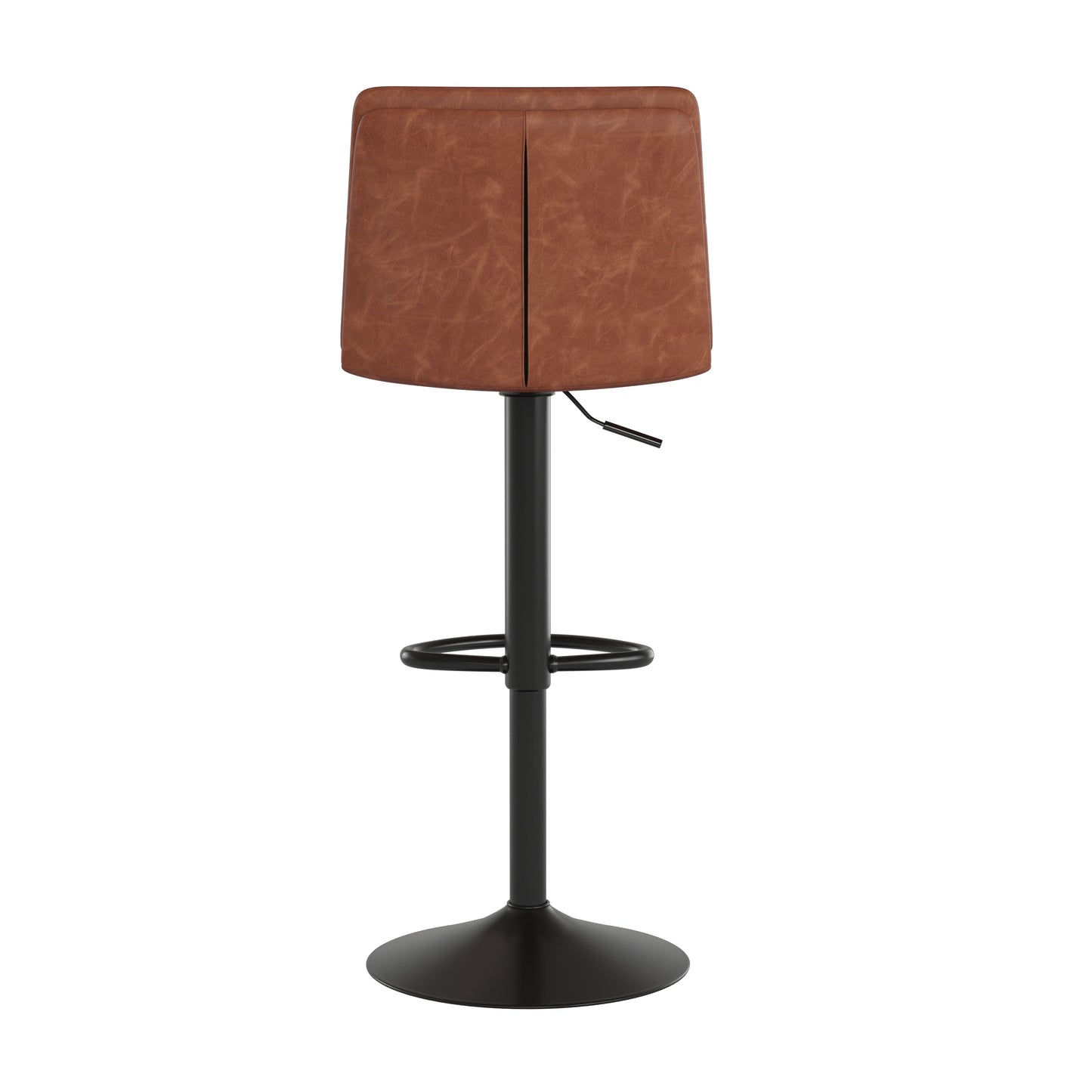 2PK Cognac Adjustable Stools CH-202071-BR-GG