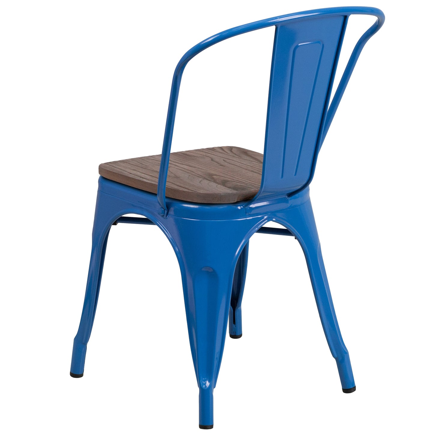 Stackable Metal Dining Chair for Indoor Spaces