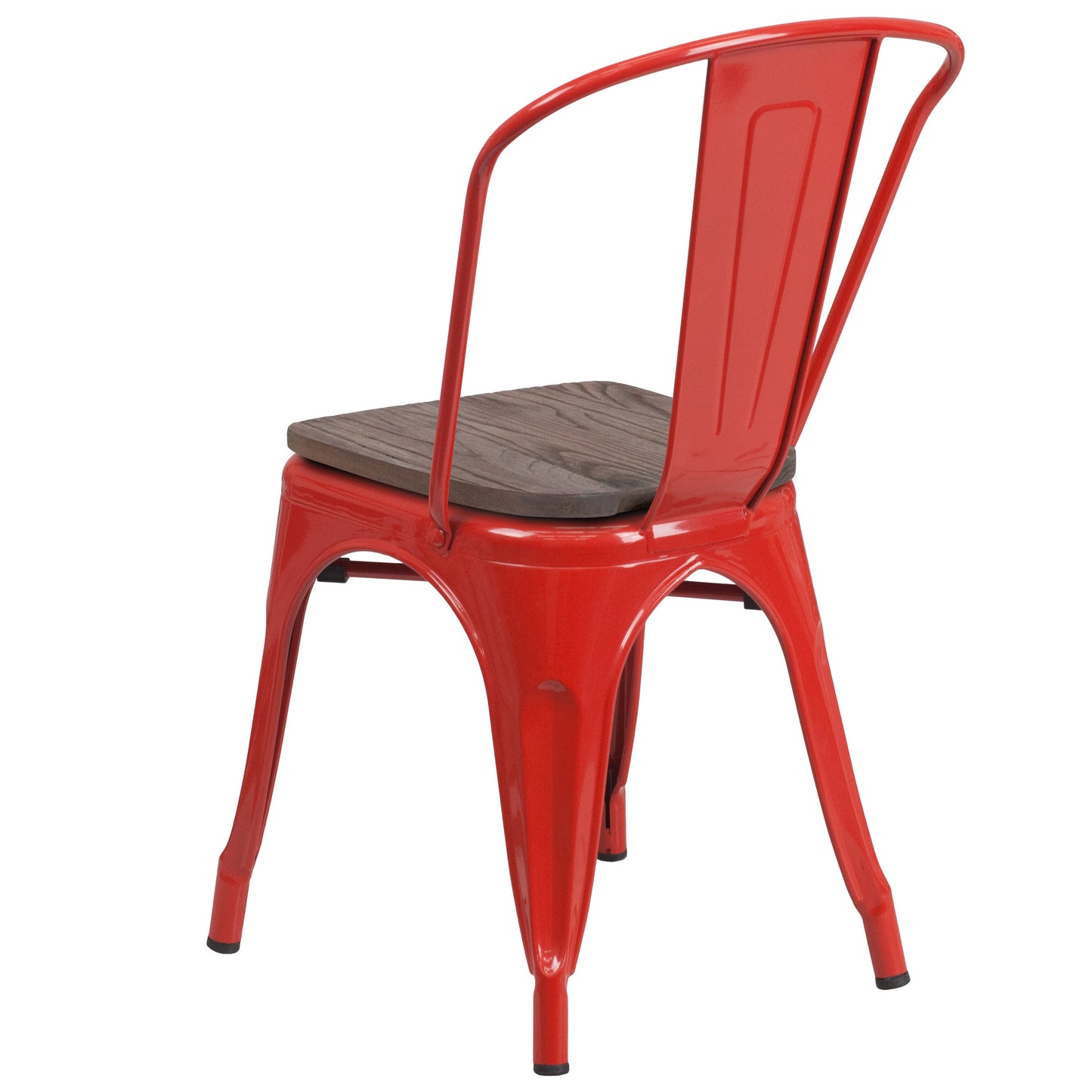 Stackable Metal Dining Chair for Indoor Spaces