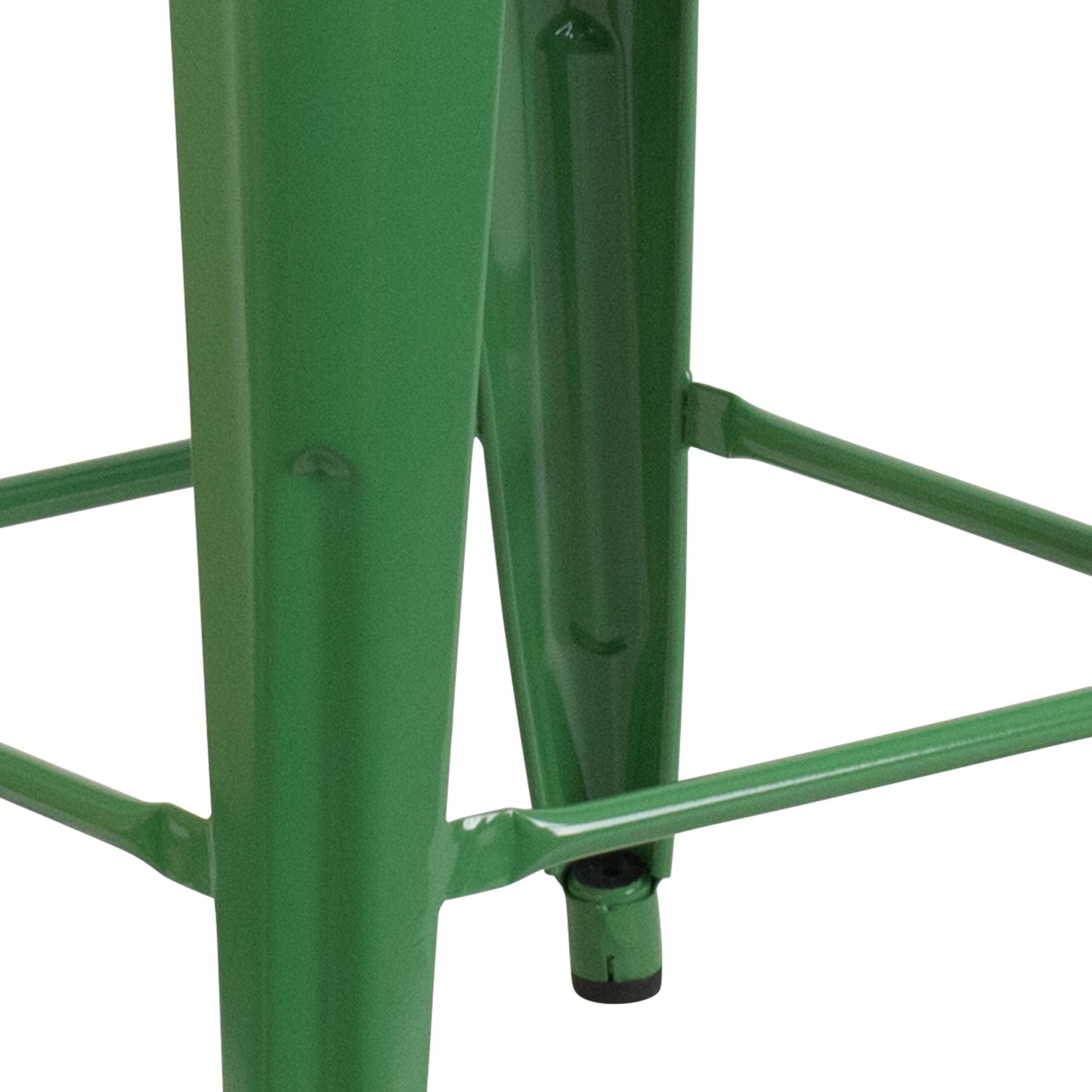 24" Green Metal Counter Stool CH-31320-24-GN-WD-GG