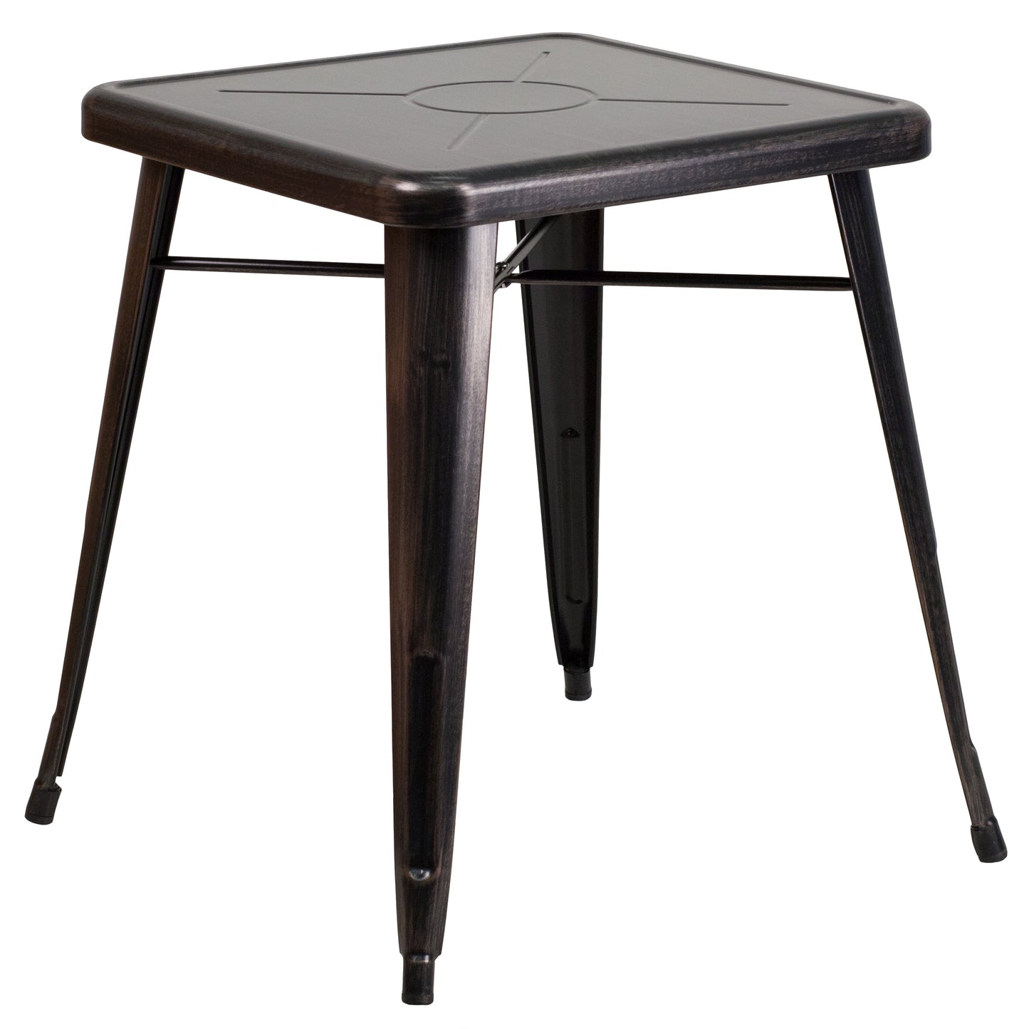 23.75SQ Aged Black Table Set CH-31330-2-30-BQ-GG