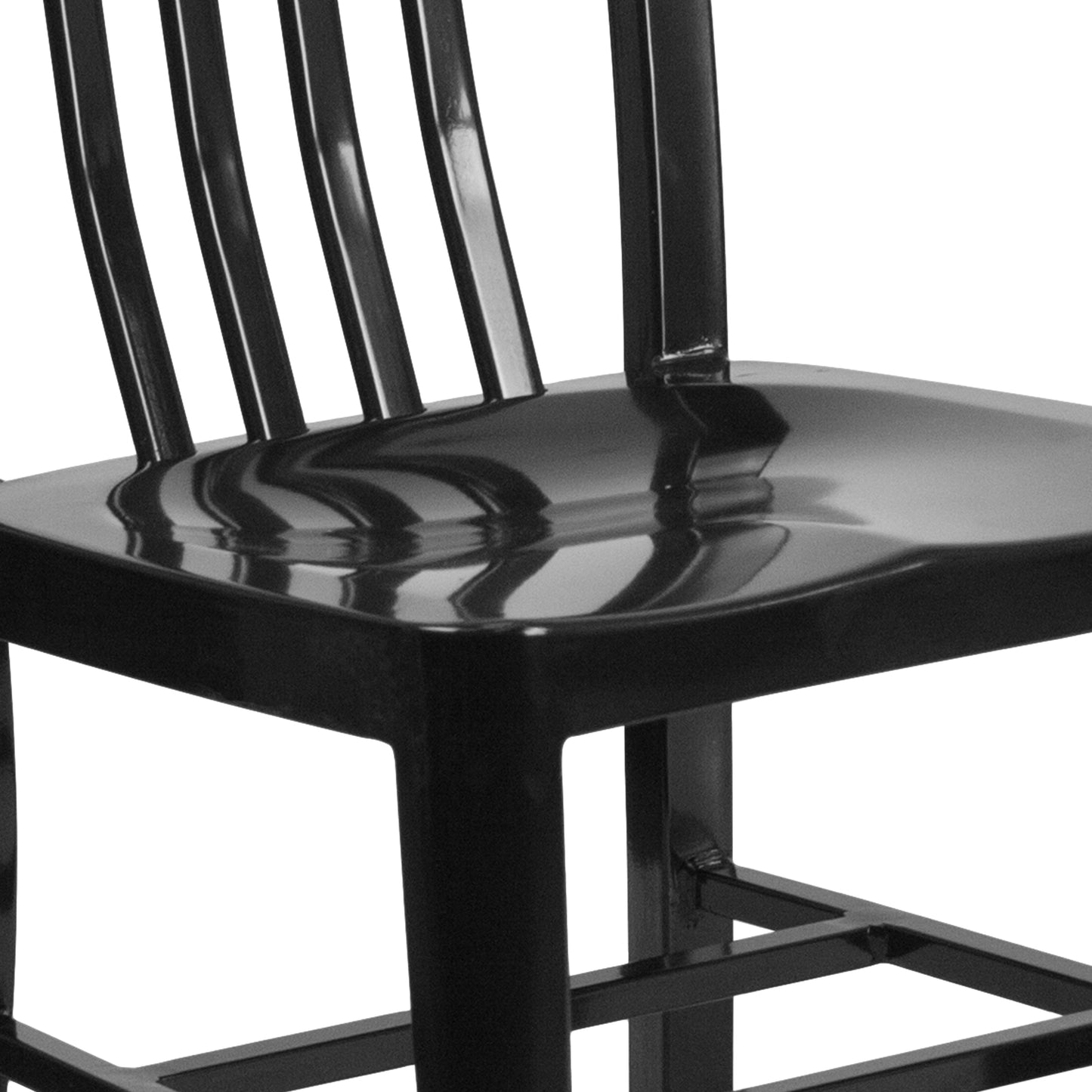 Black Indoor-Outdoor Chair CH-61200-18-BK-GG