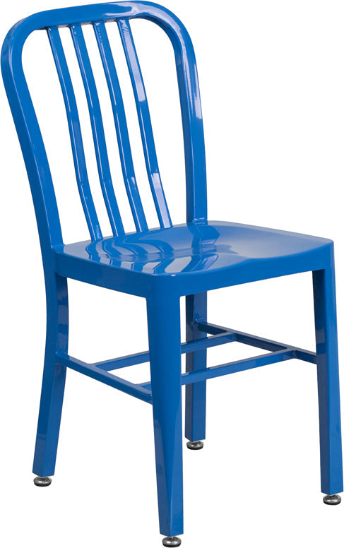 Blue Indoor-Outdoor Chair CH-61200-18-BL-GG