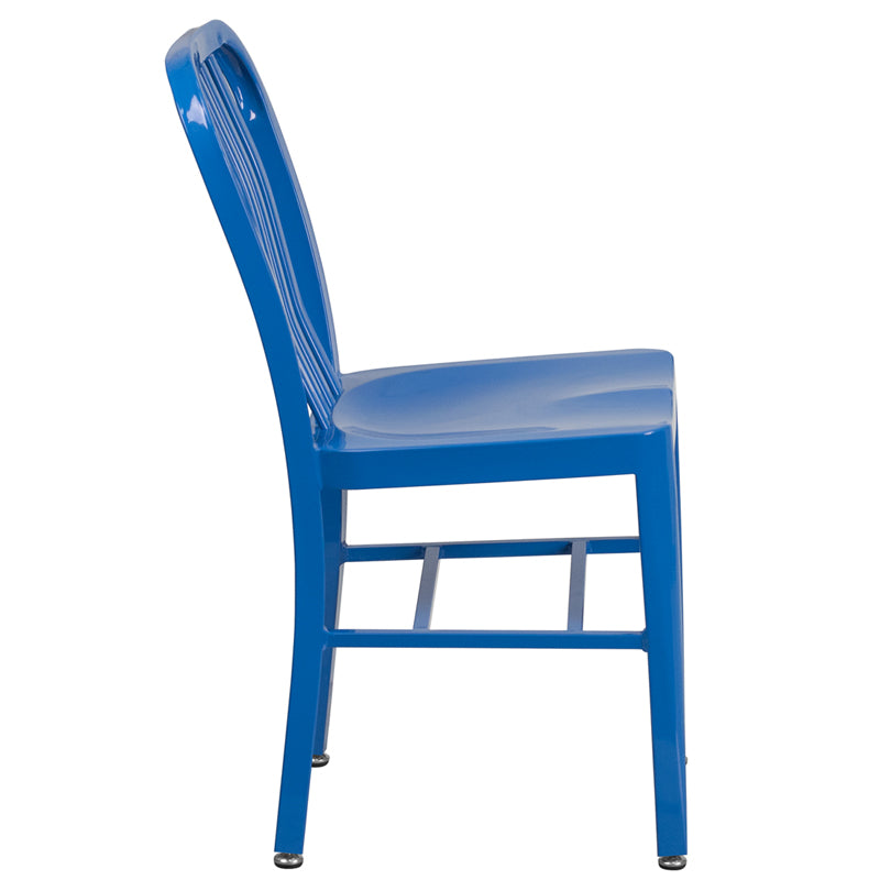 Blue Indoor-Outdoor Chair CH-61200-18-BL-GG