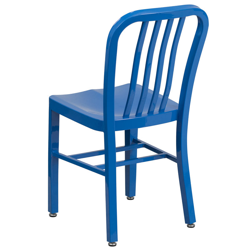 Blue Indoor-Outdoor Chair CH-61200-18-BL-GG