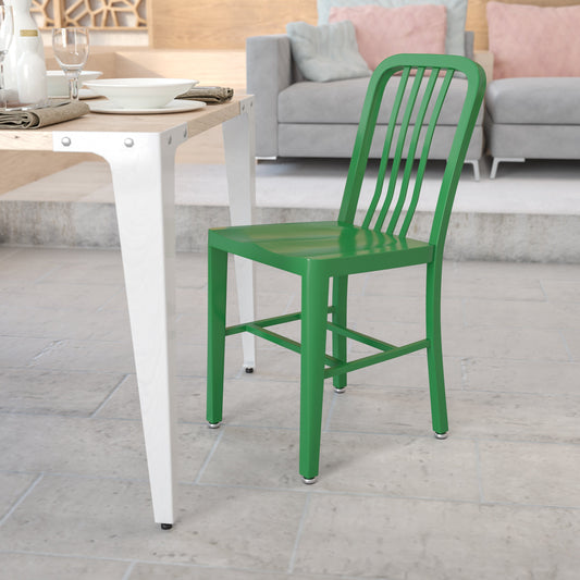 Green Indoor-Outdoor Chair CH-61200-18-GN-GG