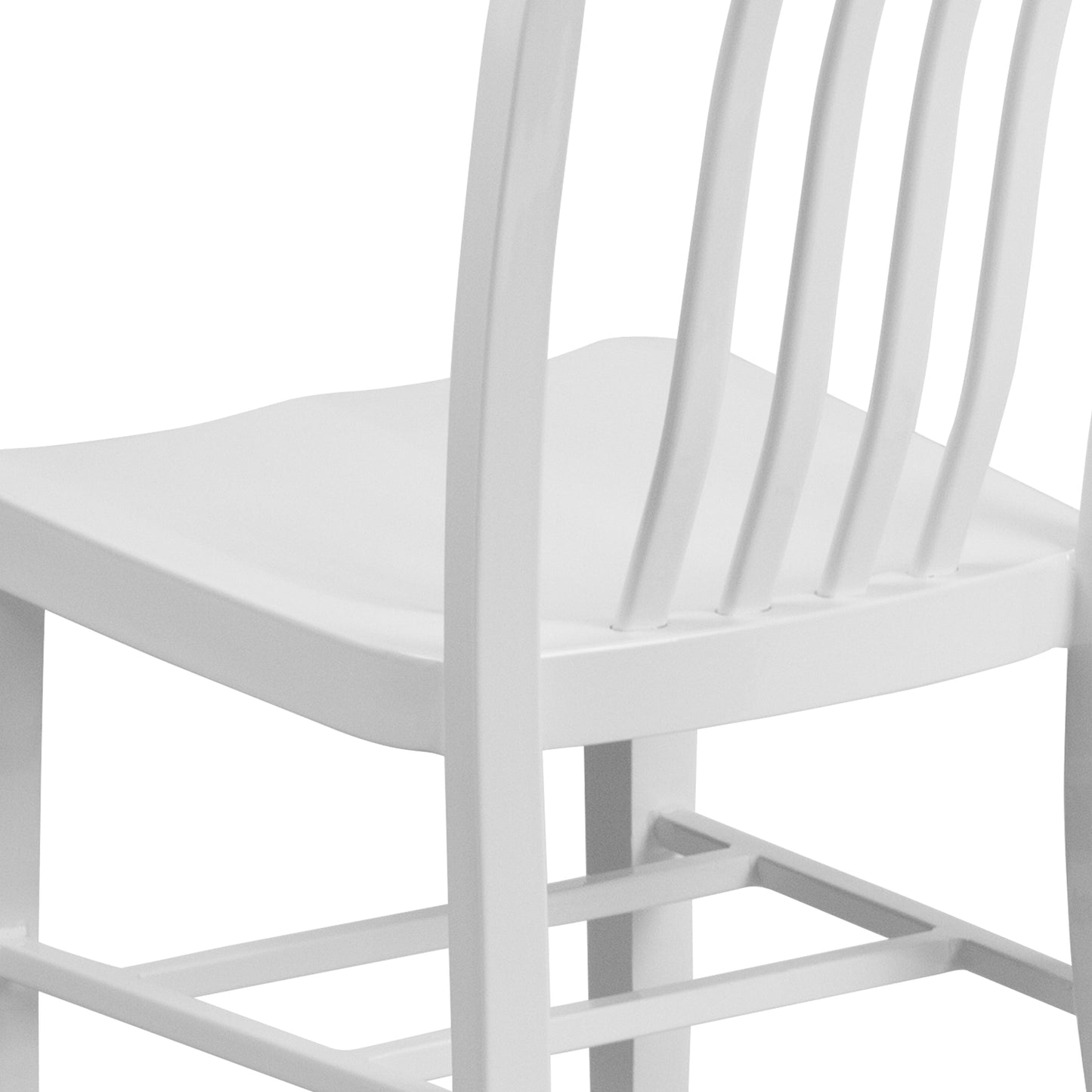 White Indoor-Outdoor Chair CH-61200-18-WH-GG