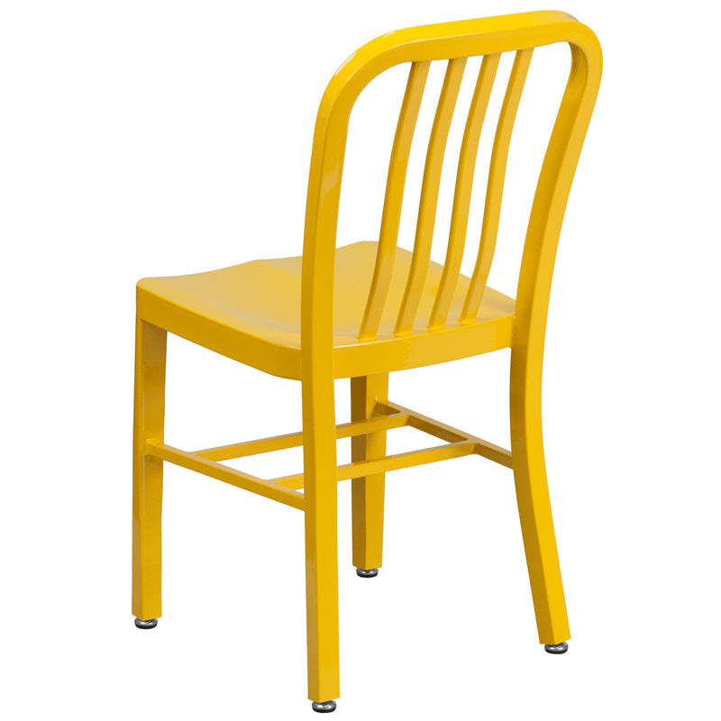 Yellow Indoor-Outdoor Chair CH-61200-18-YL-GG