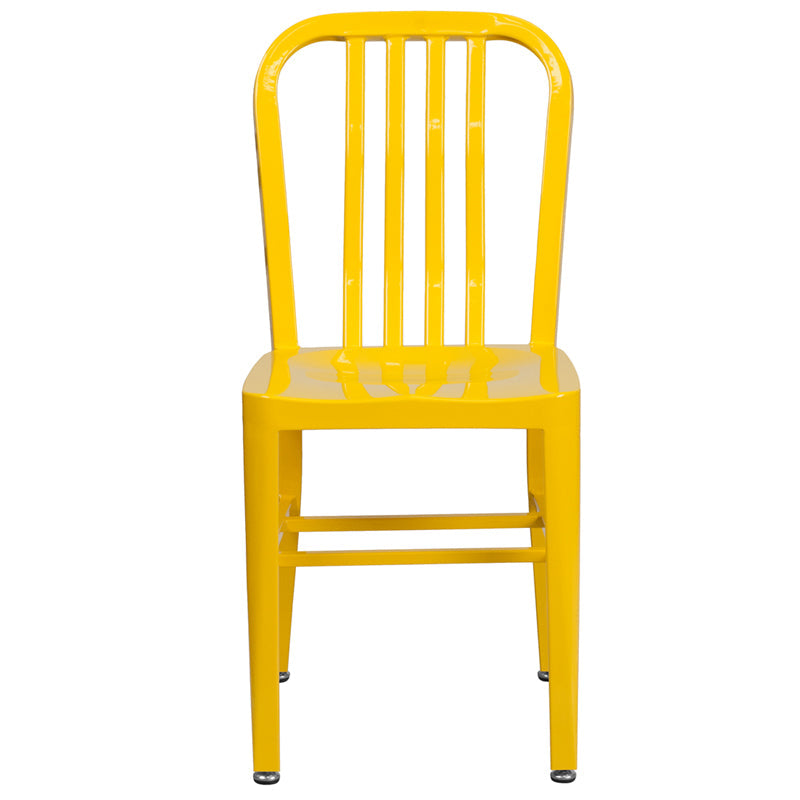 Yellow Indoor-Outdoor Chair CH-61200-18-YL-GG