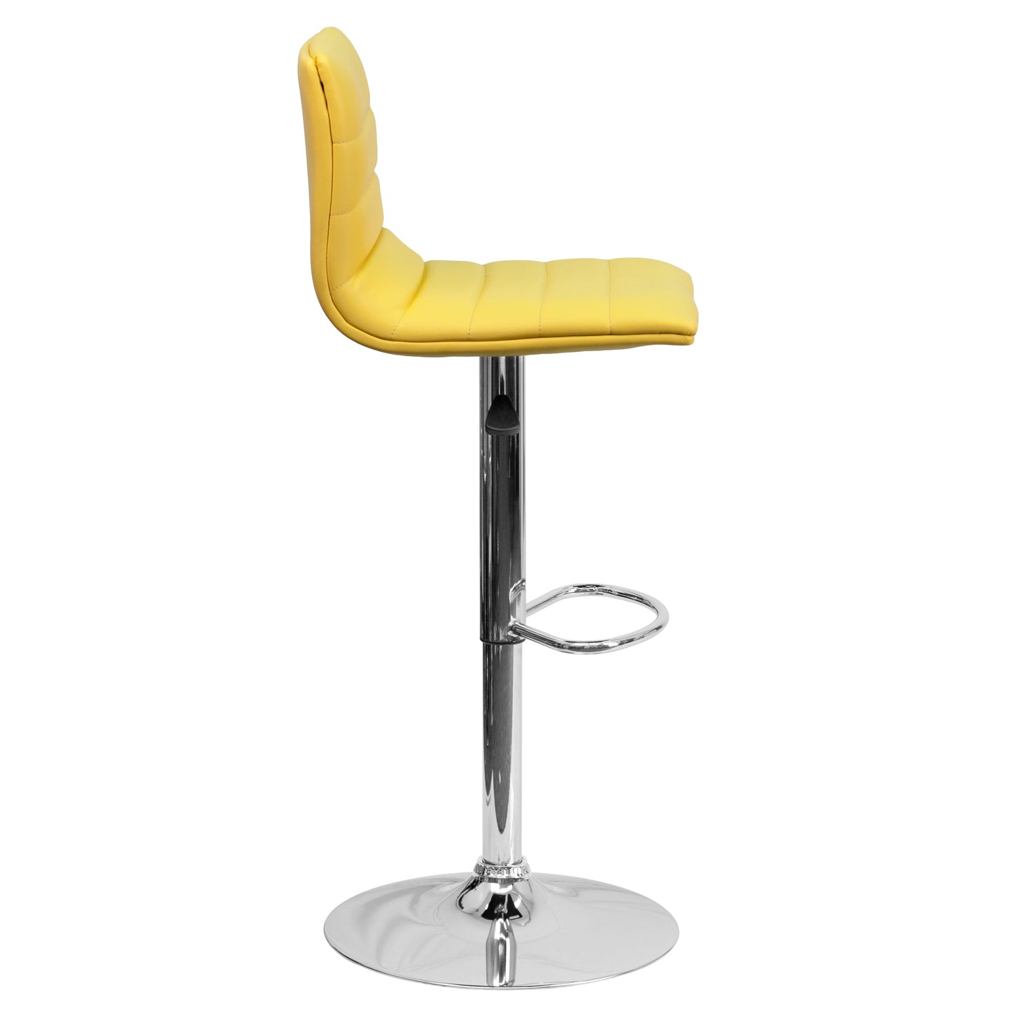 Yellow Vinyl Barstool CH-92023-1-YEL-GG