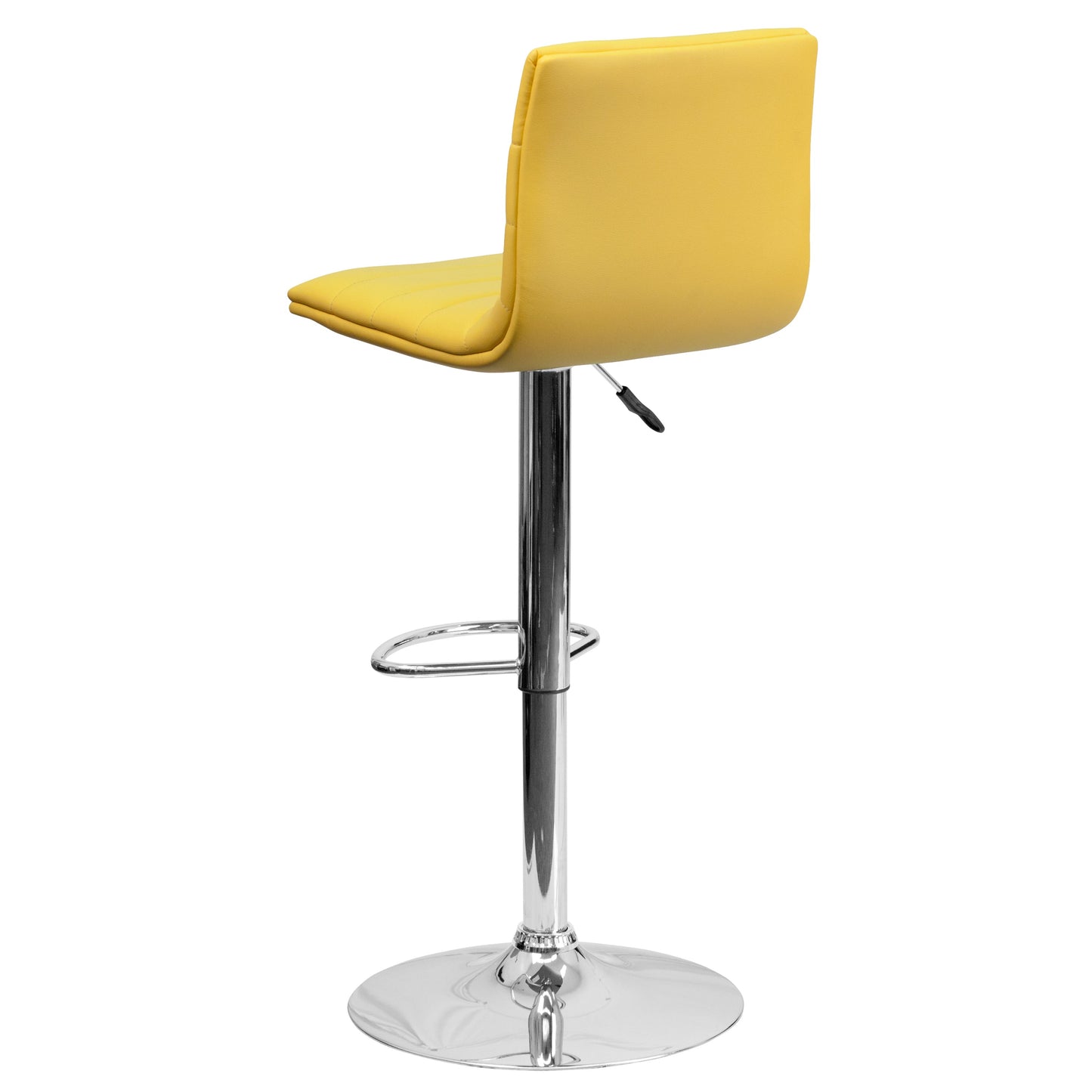 Yellow Vinyl Barstool CH-92023-1-YEL-GG