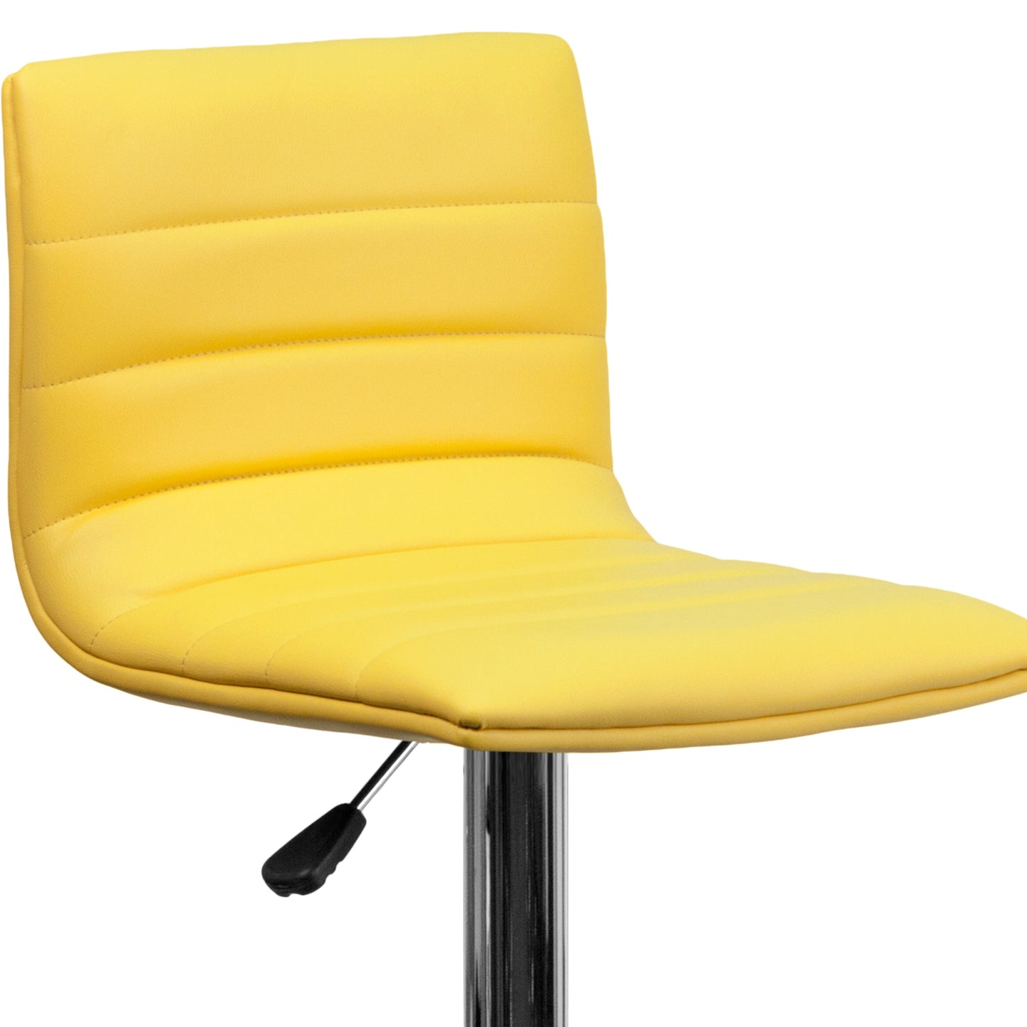 Yellow Vinyl Barstool CH-92023-1-YEL-GG