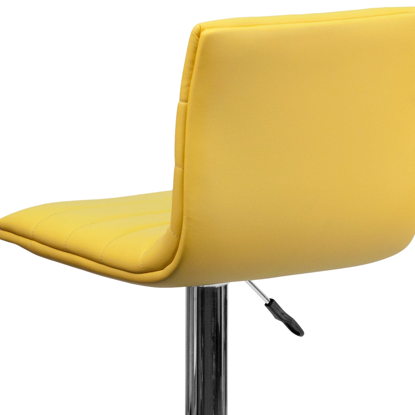 Yellow Vinyl Barstool CH-92023-1-YEL-GG