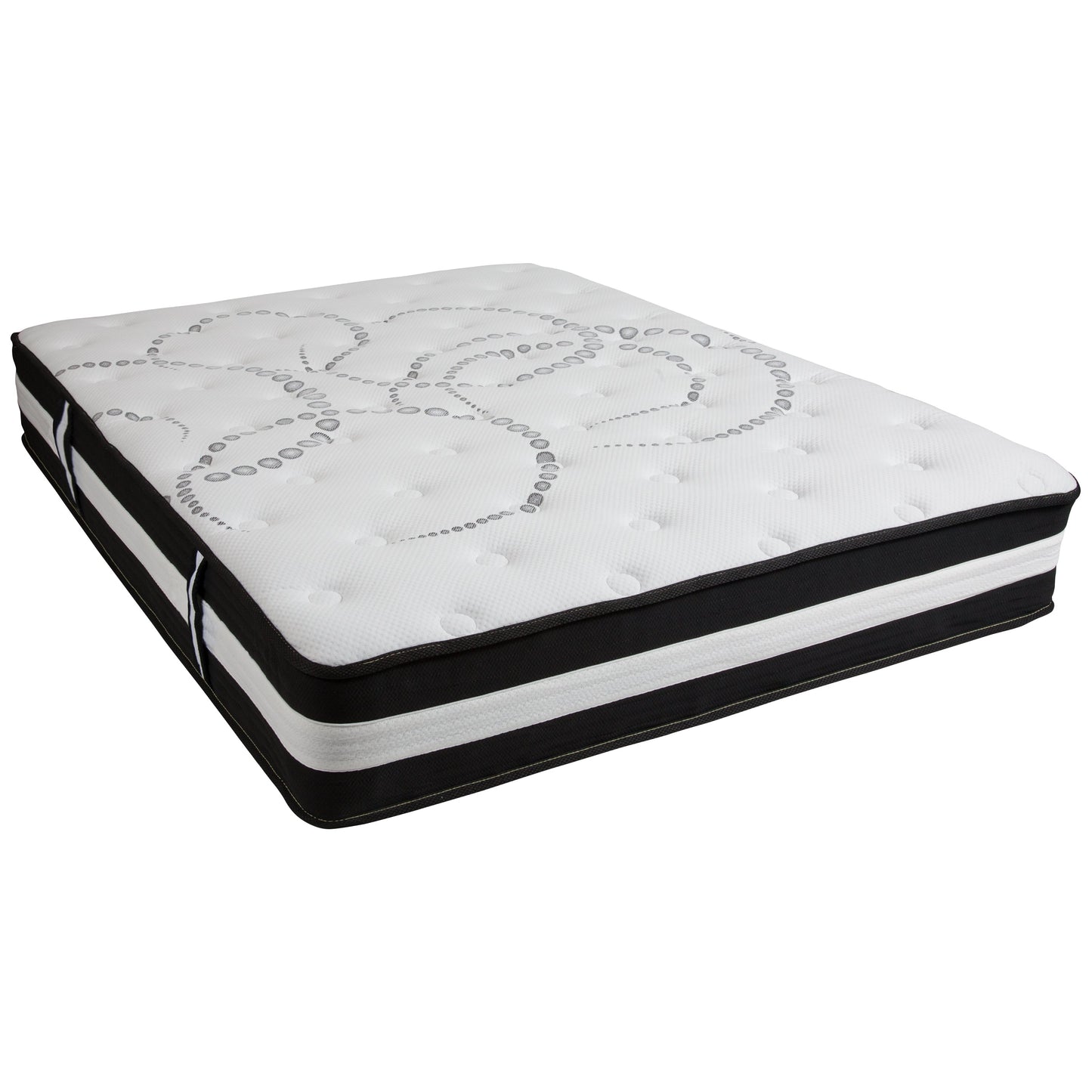 12" Mattress and Topper Bundle CL-E230P-2M35-Q-GG