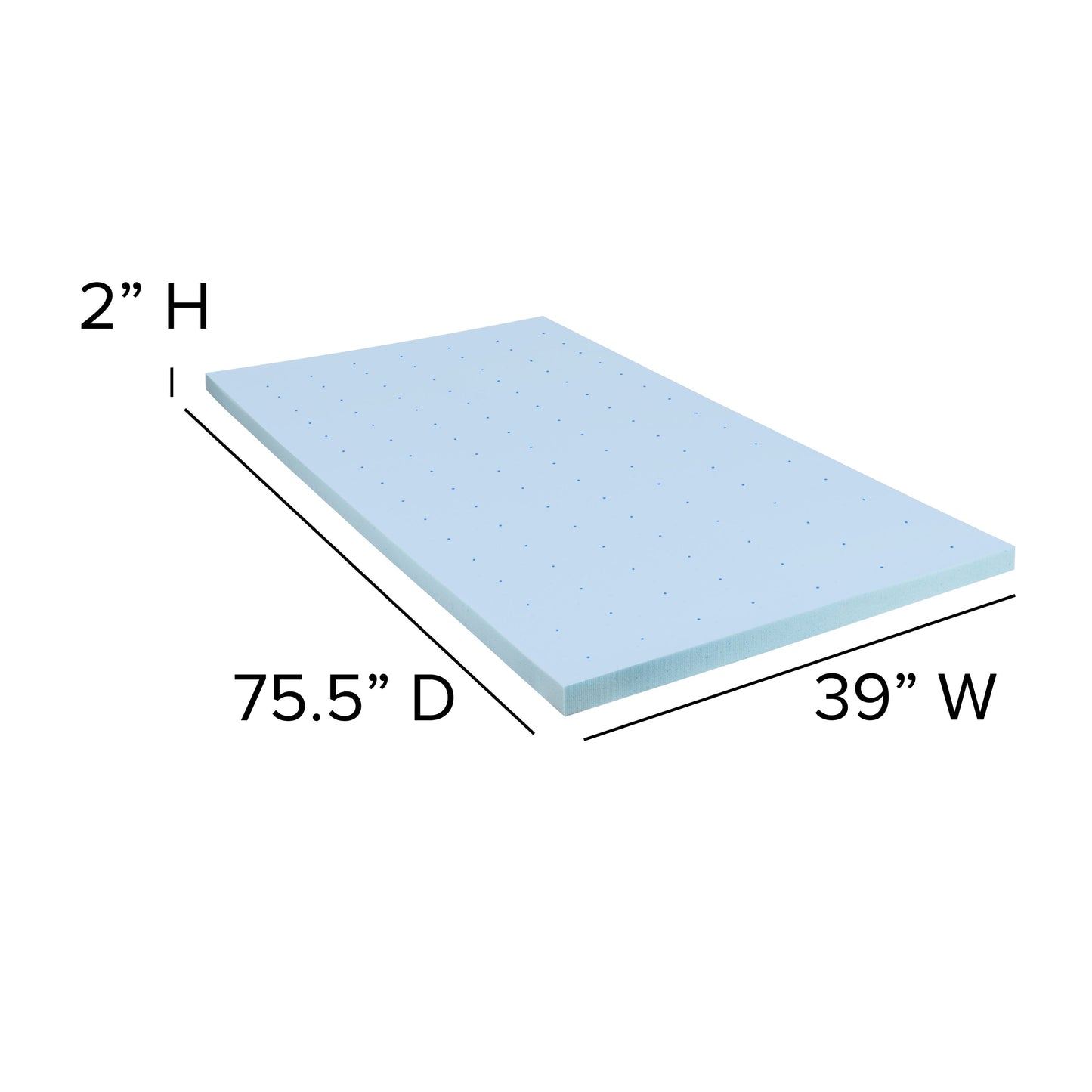 12" Mattress and Topper Bundle CL-E230P-2M35-T-GG