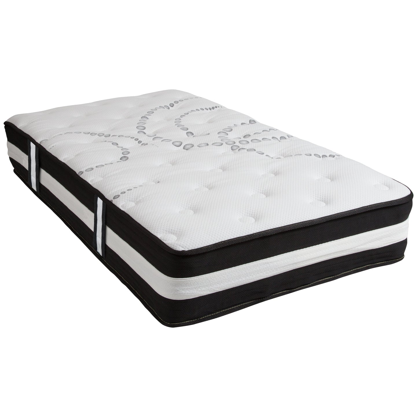 12" Mattress and Topper Bundle CL-E230P-2M35-T-GG