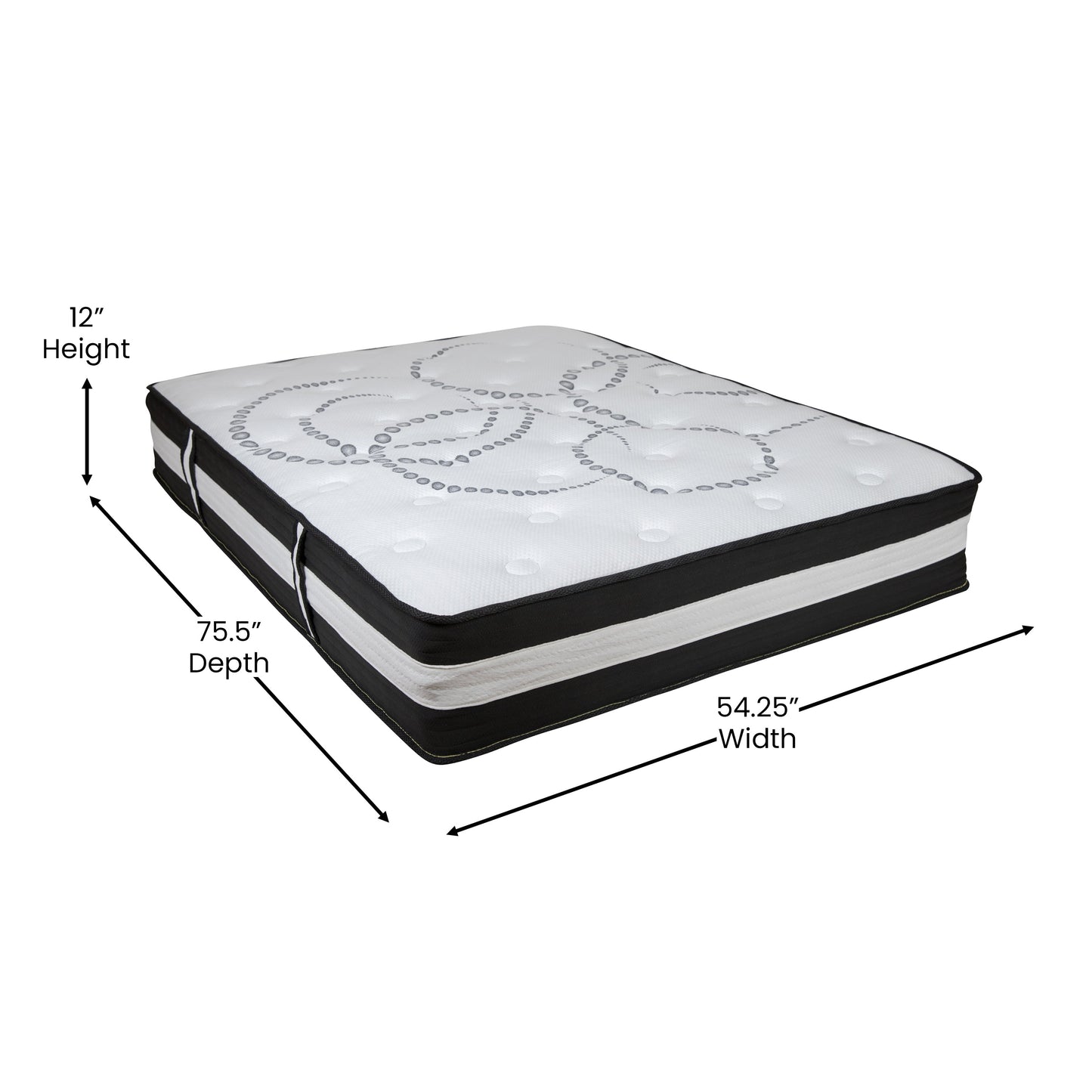 12in Pocket Mattress-Full CL-E230P-R-F-GG