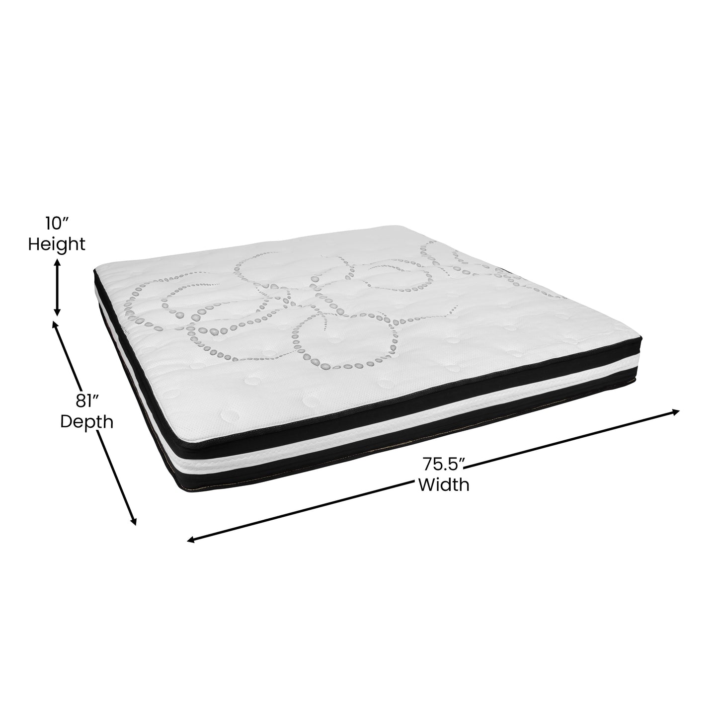 10in Pocket Mattress-King CL-E230P-R-K-10-GG