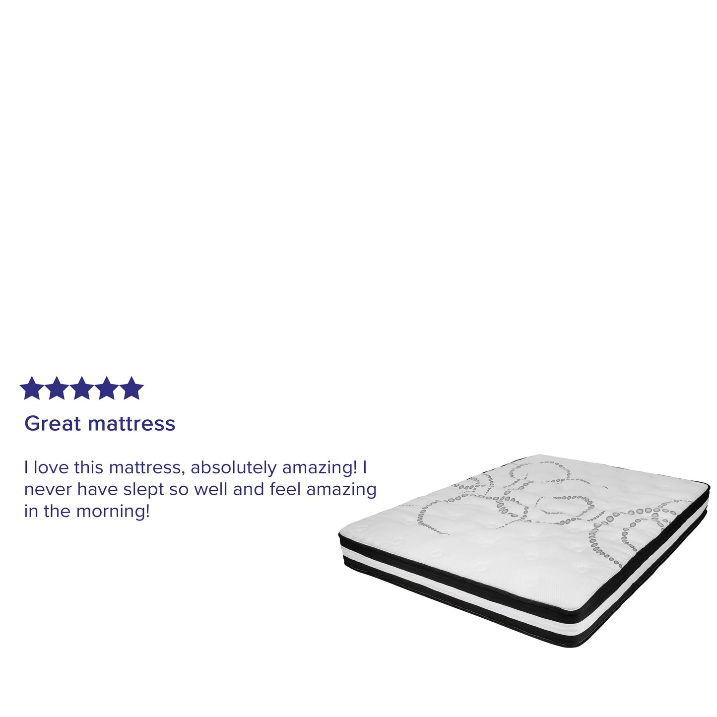 10in Pocket Mattress-Queen CL-E230P-R-Q-10-GG