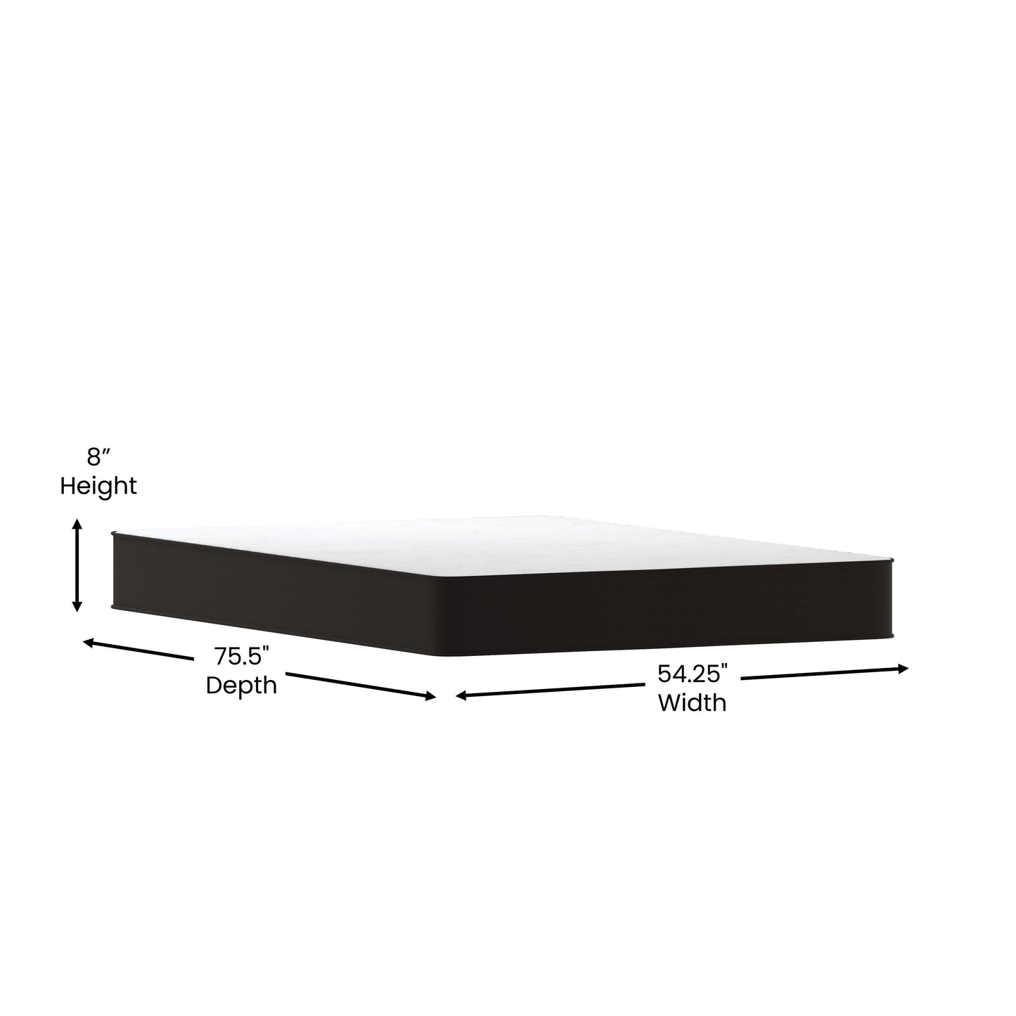 8 Inch Full Hybrid Mattress CL-E238-B-F-GG