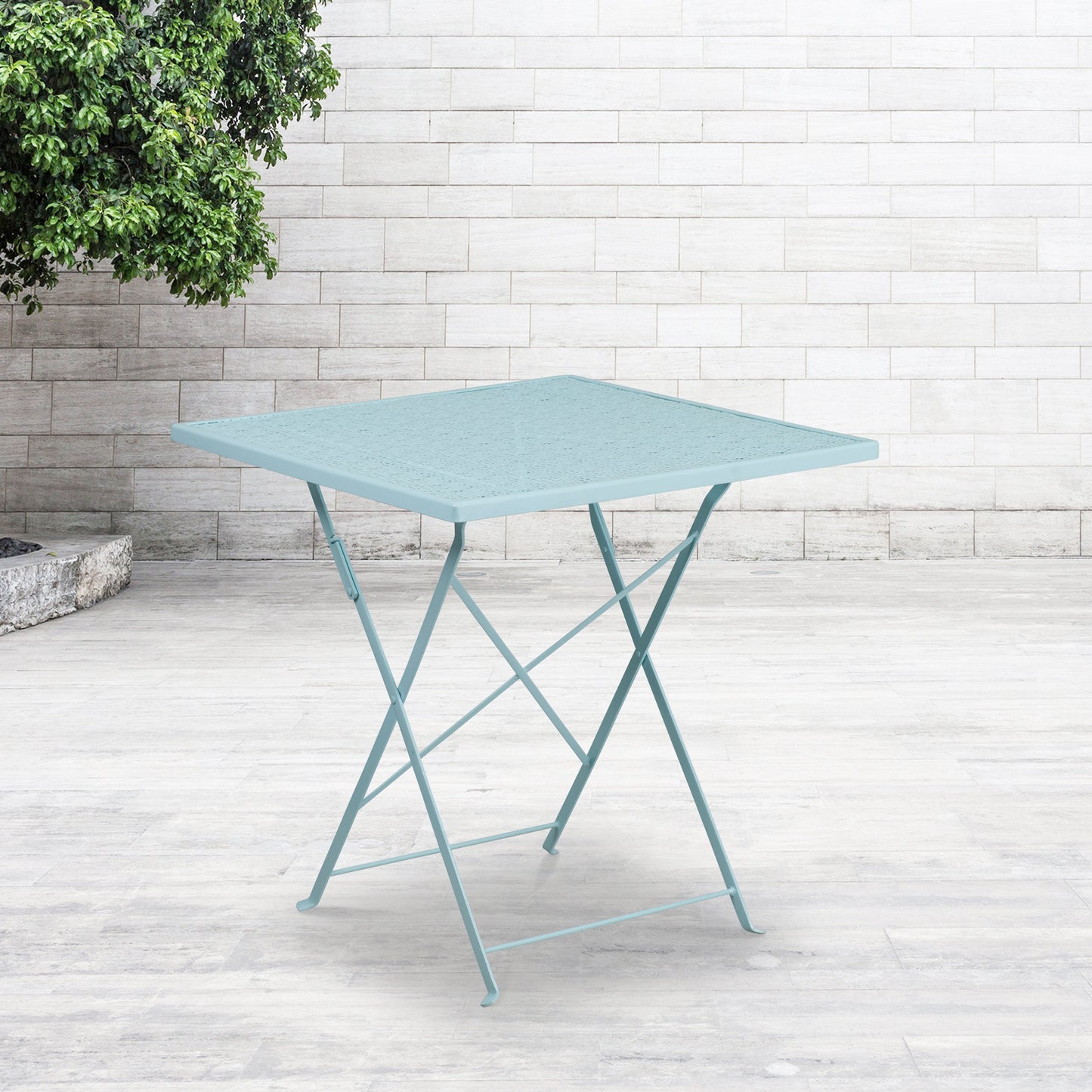 28SQ Sky Folding Patio Table CO-1-SKY-GG