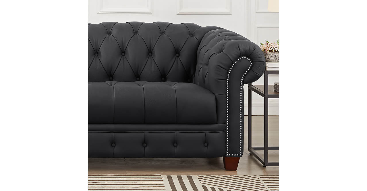 York Waxy Pull-up Leather Sofa Collection