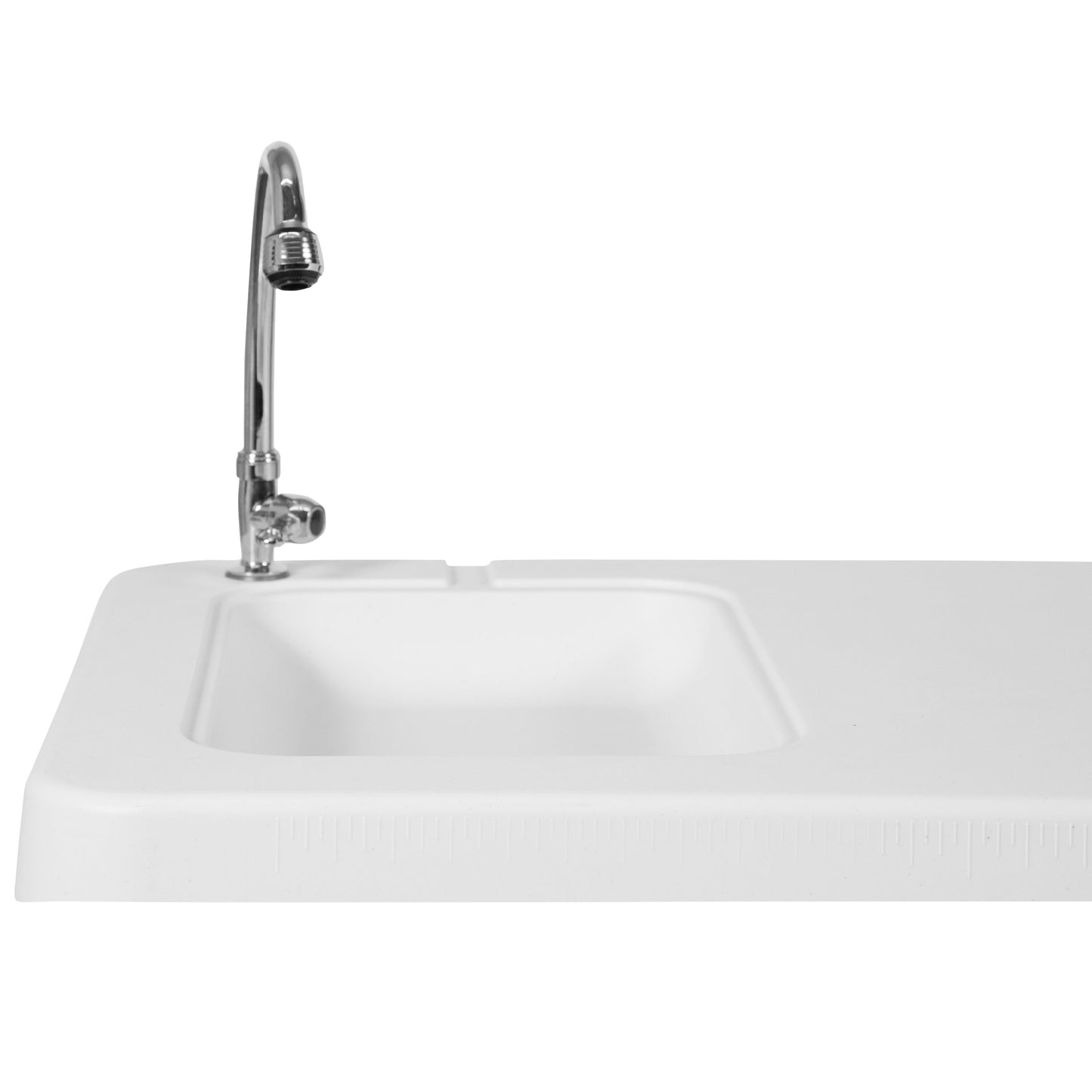 23x45 White Fold Table/Sink DAD-PYZ-116-GG