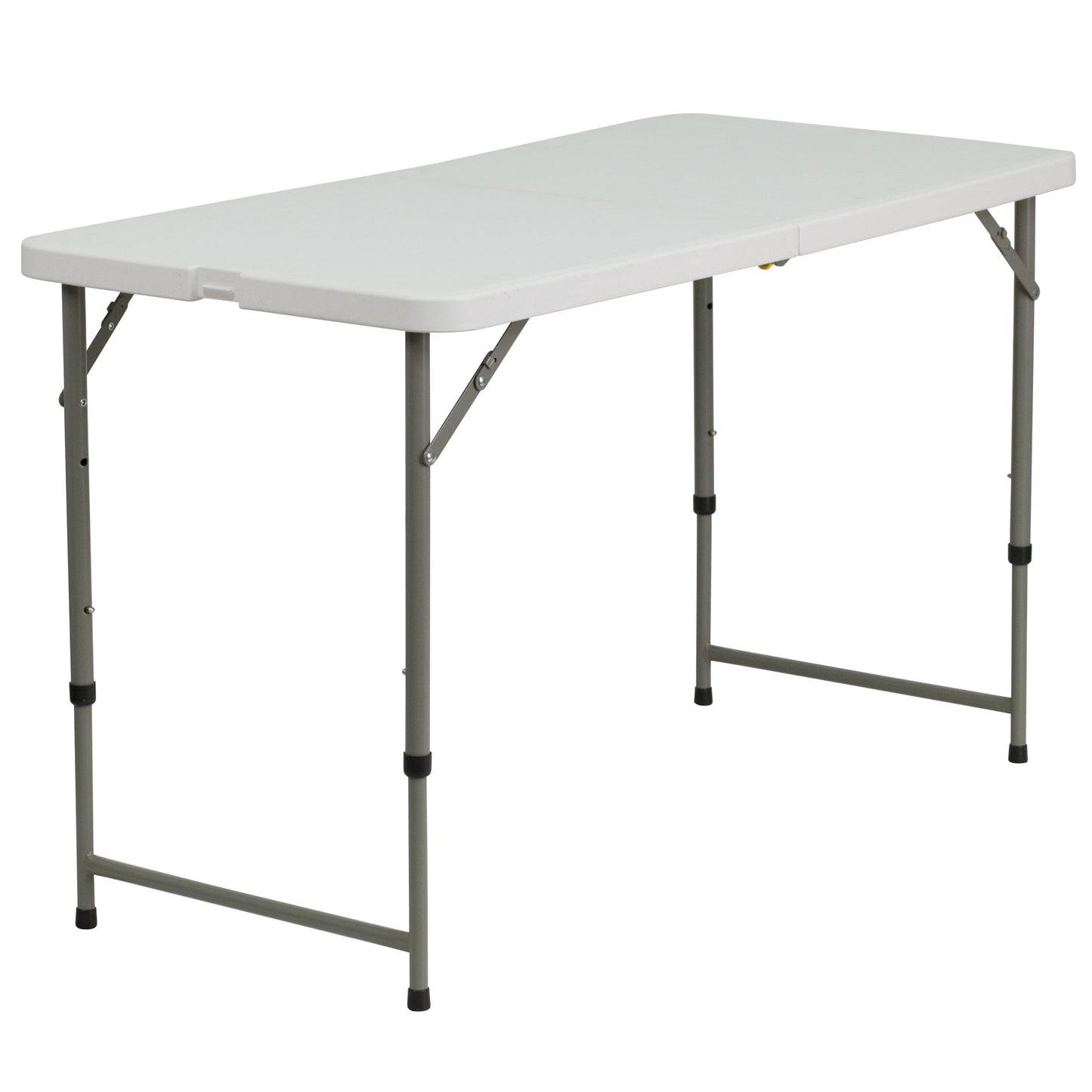 24x48 White Plastic Fold Table DAD-YCZ-122Z-2-GG