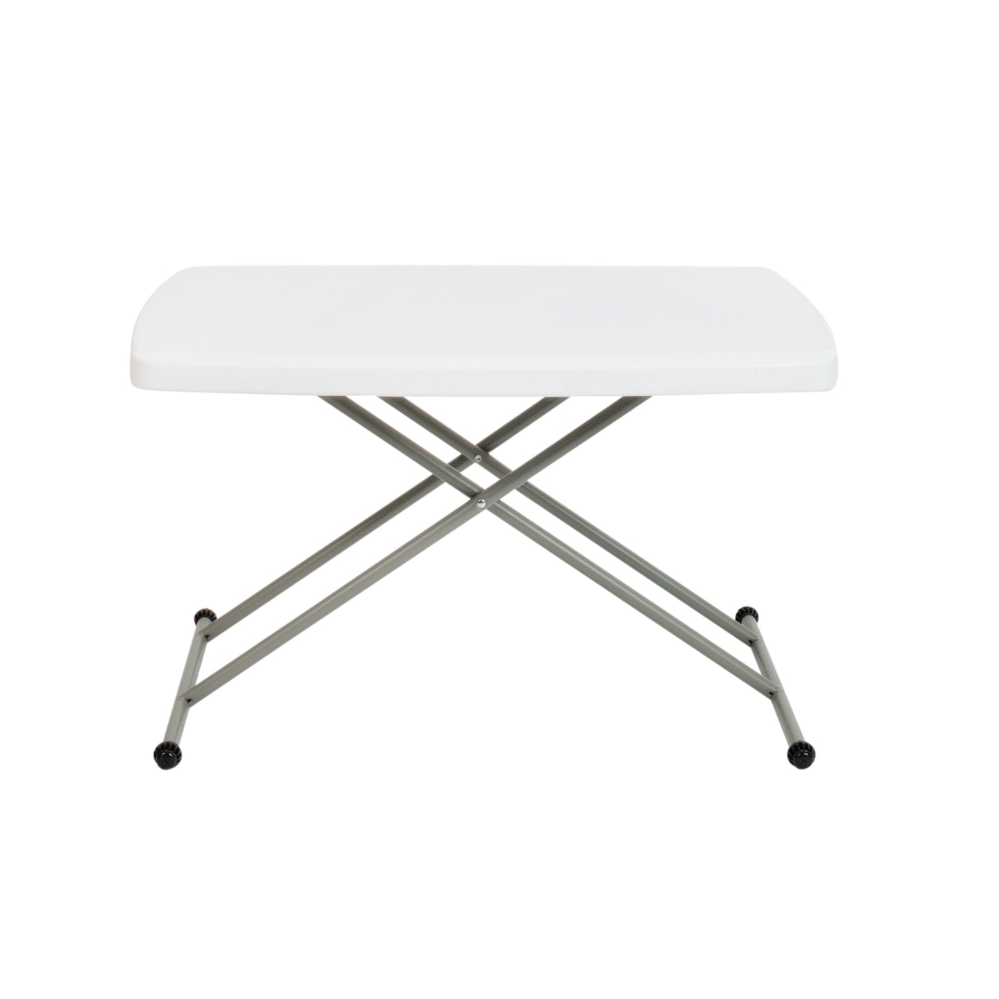 White Folding Adjustable Table DAD-YCZ-76X-GW-GG