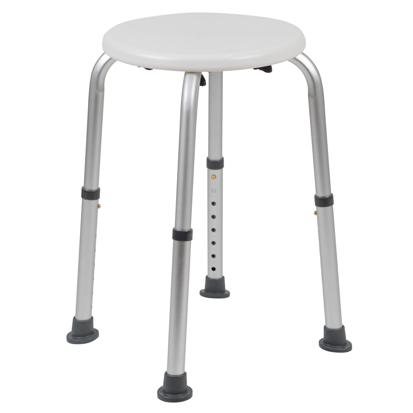 White Bath & Shower Stool DC-HY3400L-WH-GG