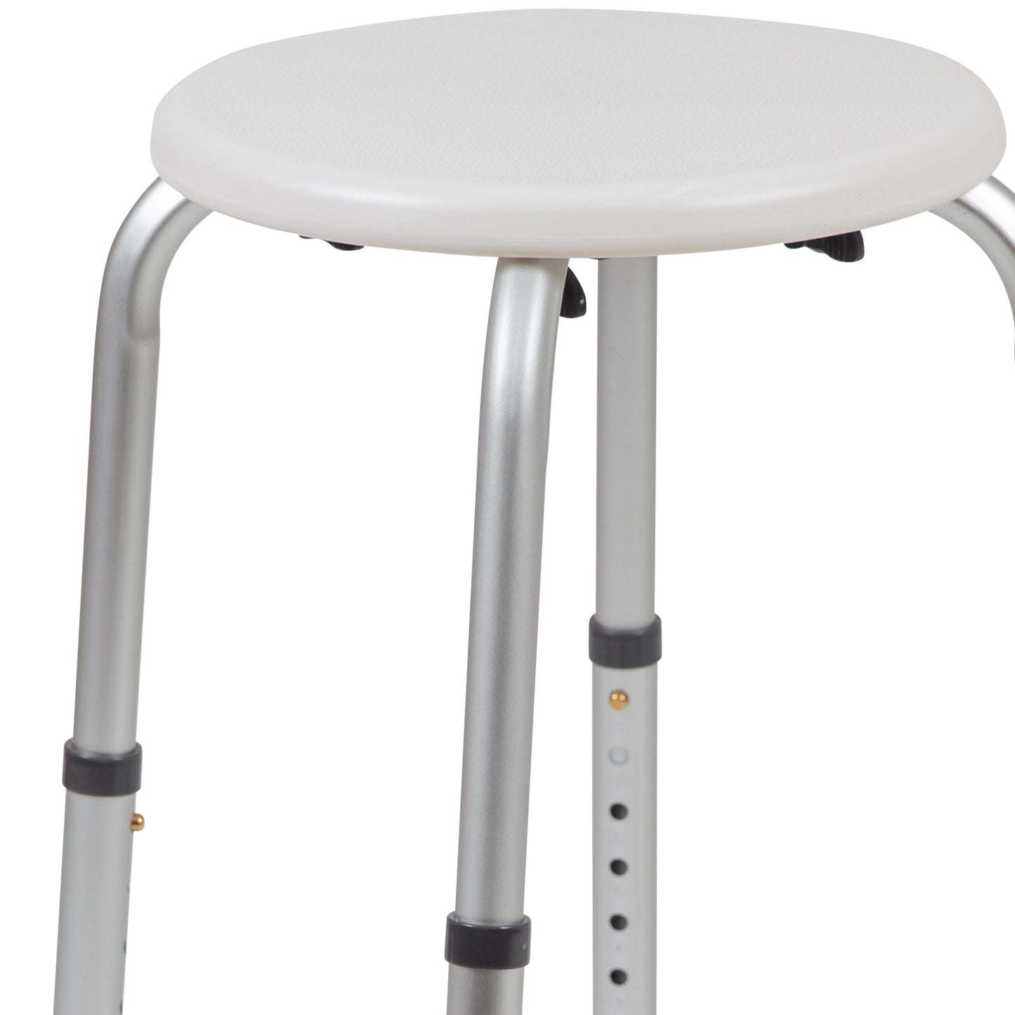 White Bath & Shower Stool DC-HY3400L-WH-GG