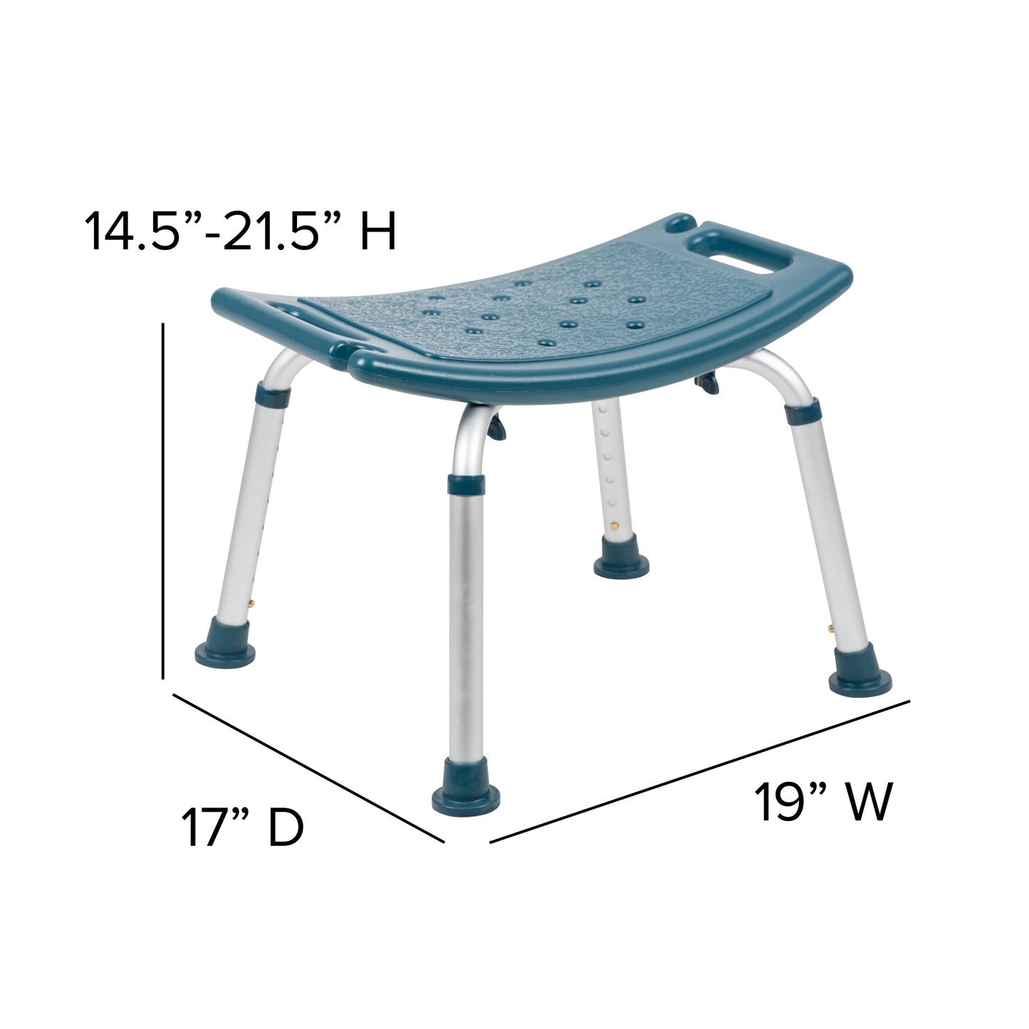 Navy Bath & Shower Chair DC-HY3410L-NV-GG