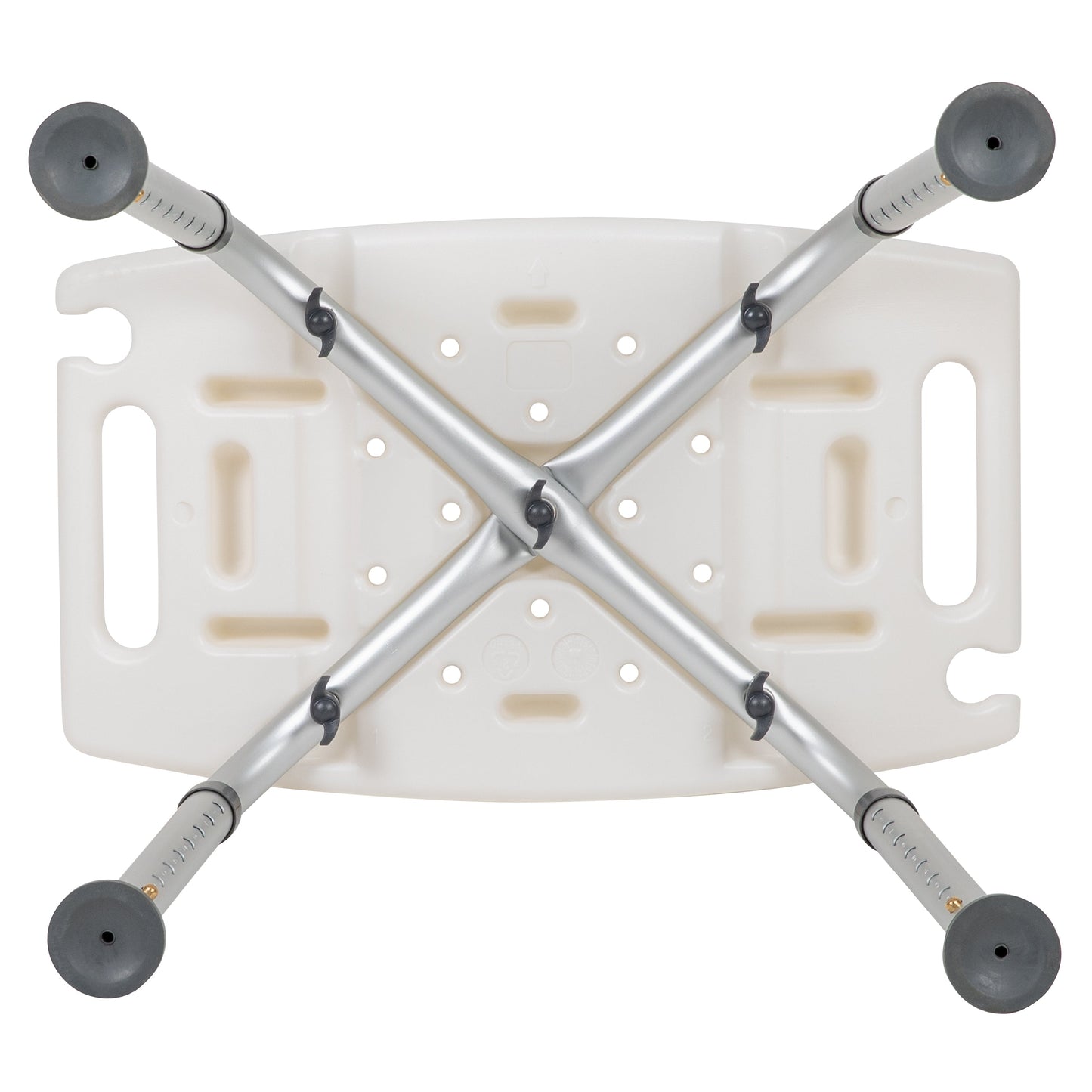 White Bath & Shower Chair DC-HY3410L-WH-GG