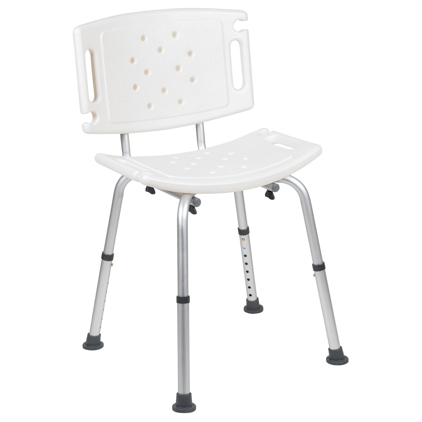 White Bath & Shower Chair DC-HY3501L-WH-GG