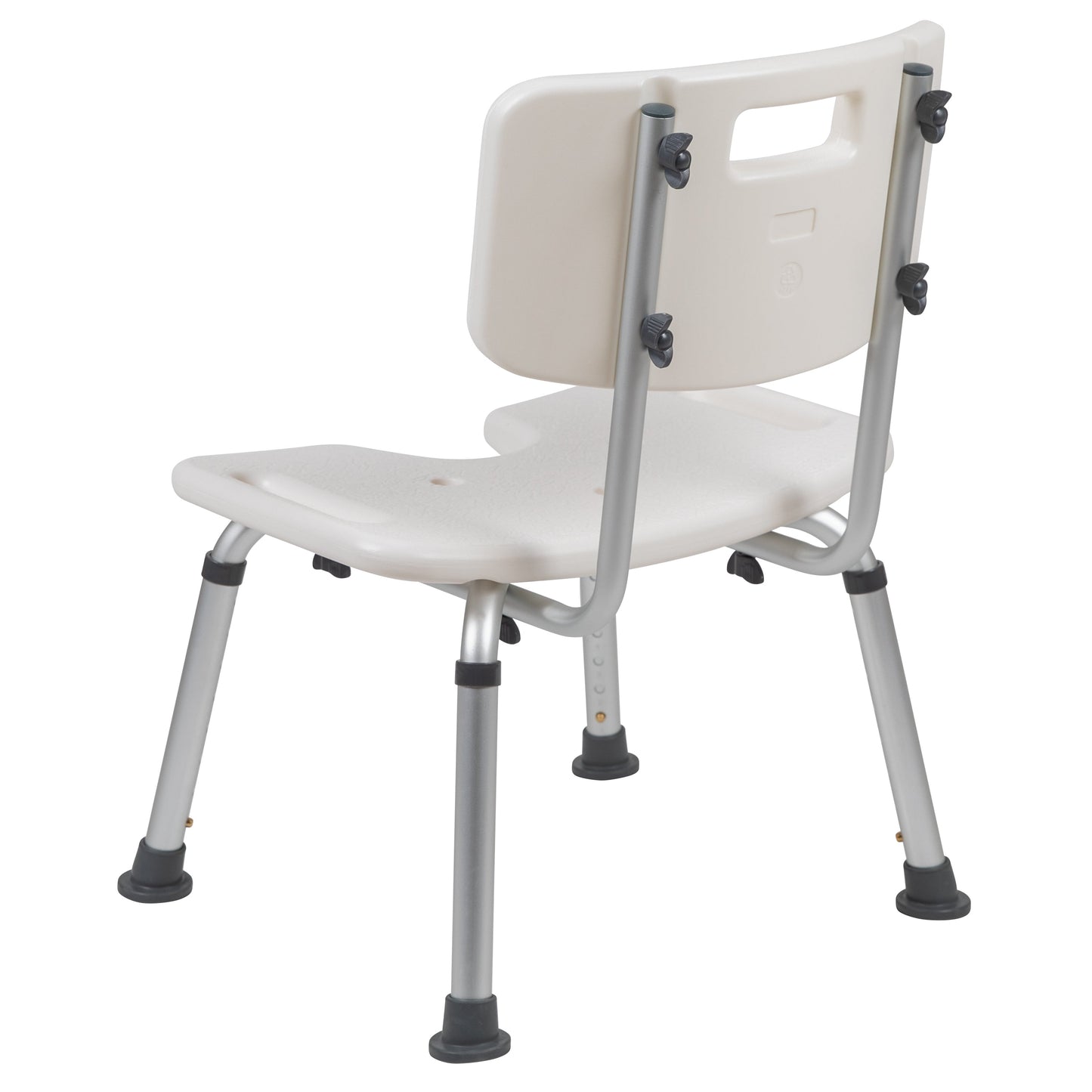 White U-Shaped Shower Chair DC-HY3502L-WH-GG