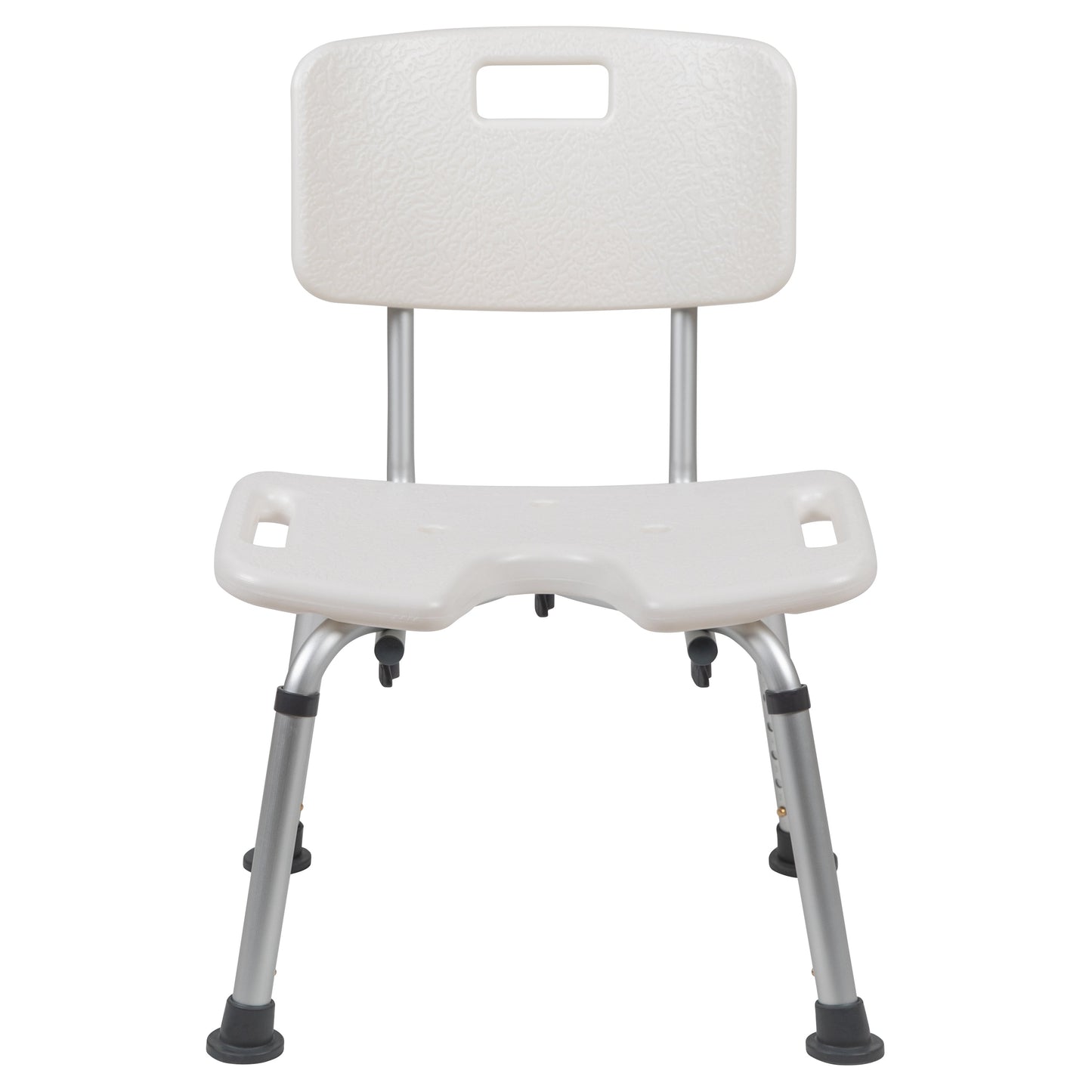 White U-Shaped Shower Chair DC-HY3502L-WH-GG