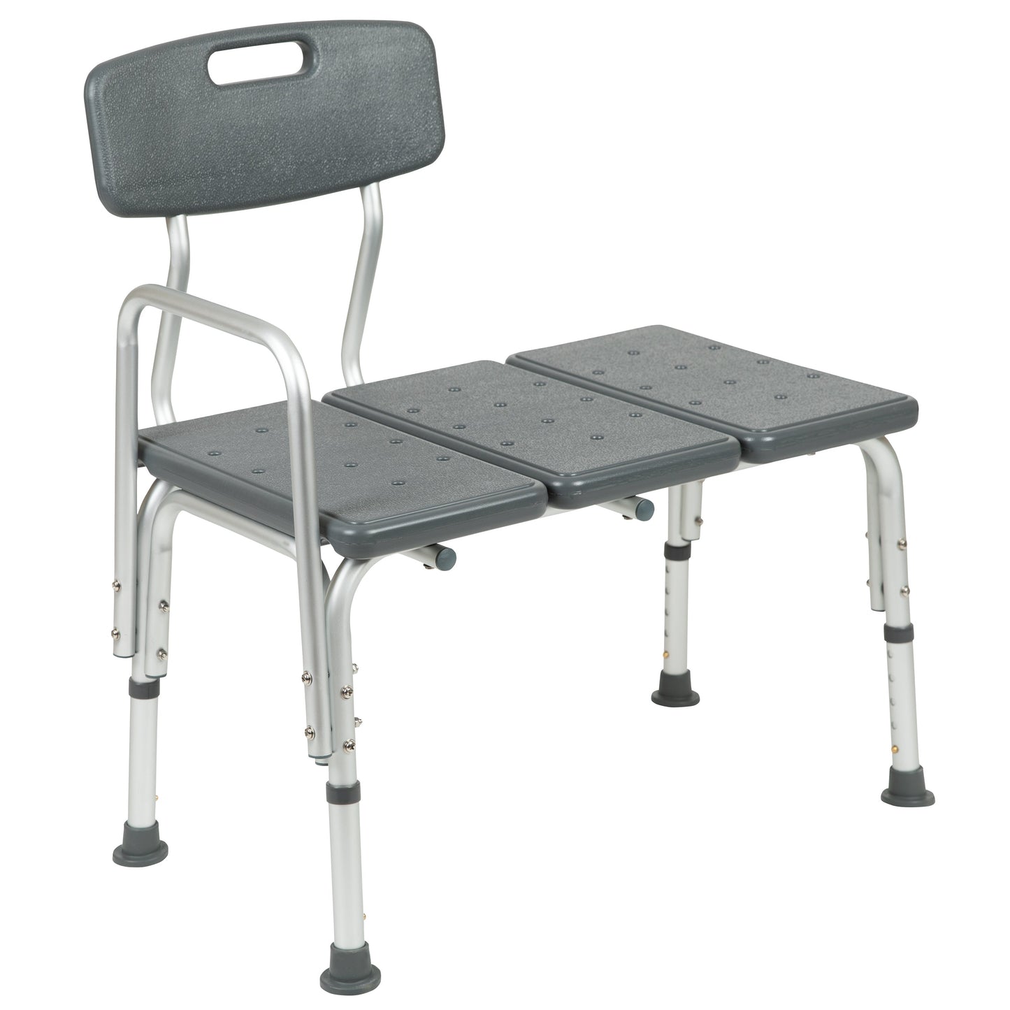 Gray Bath Transfer Bench DC-HY3510L-GRY-GG