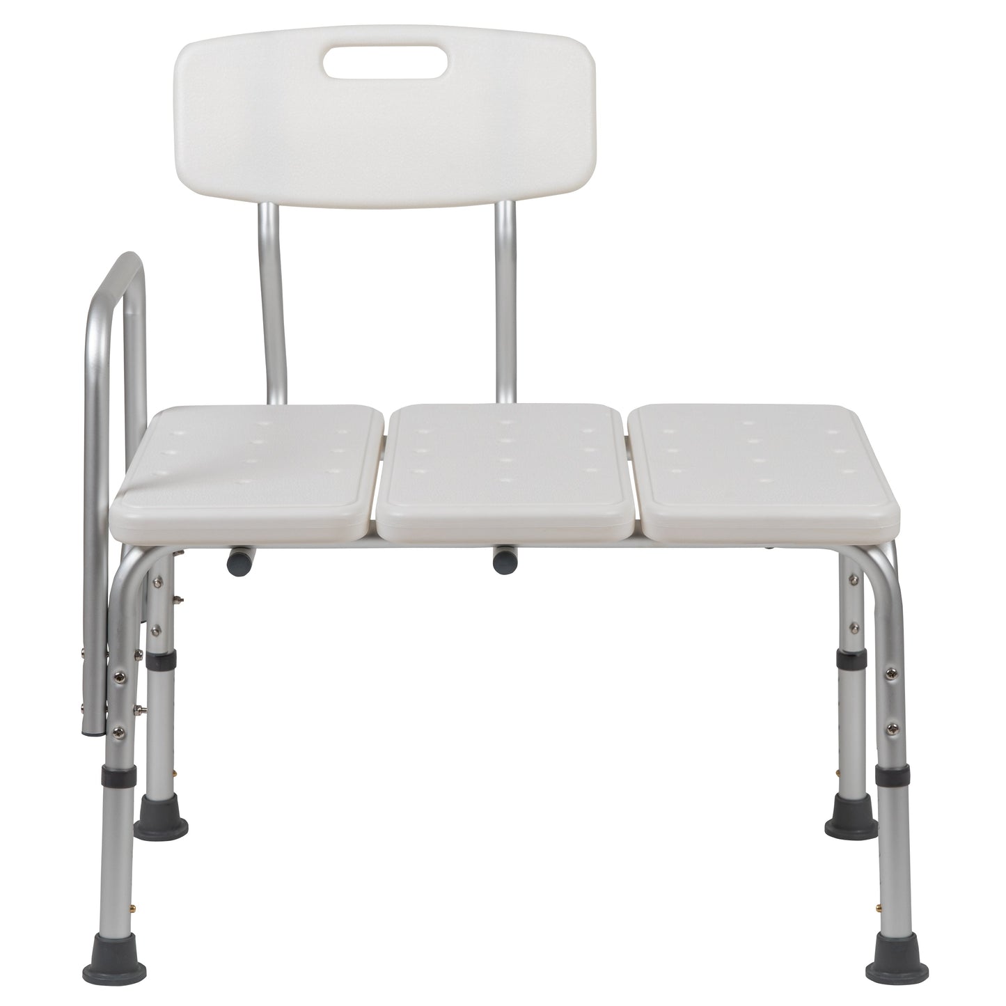 White Bath Transfer Bench DC-HY3510L-WH-GG