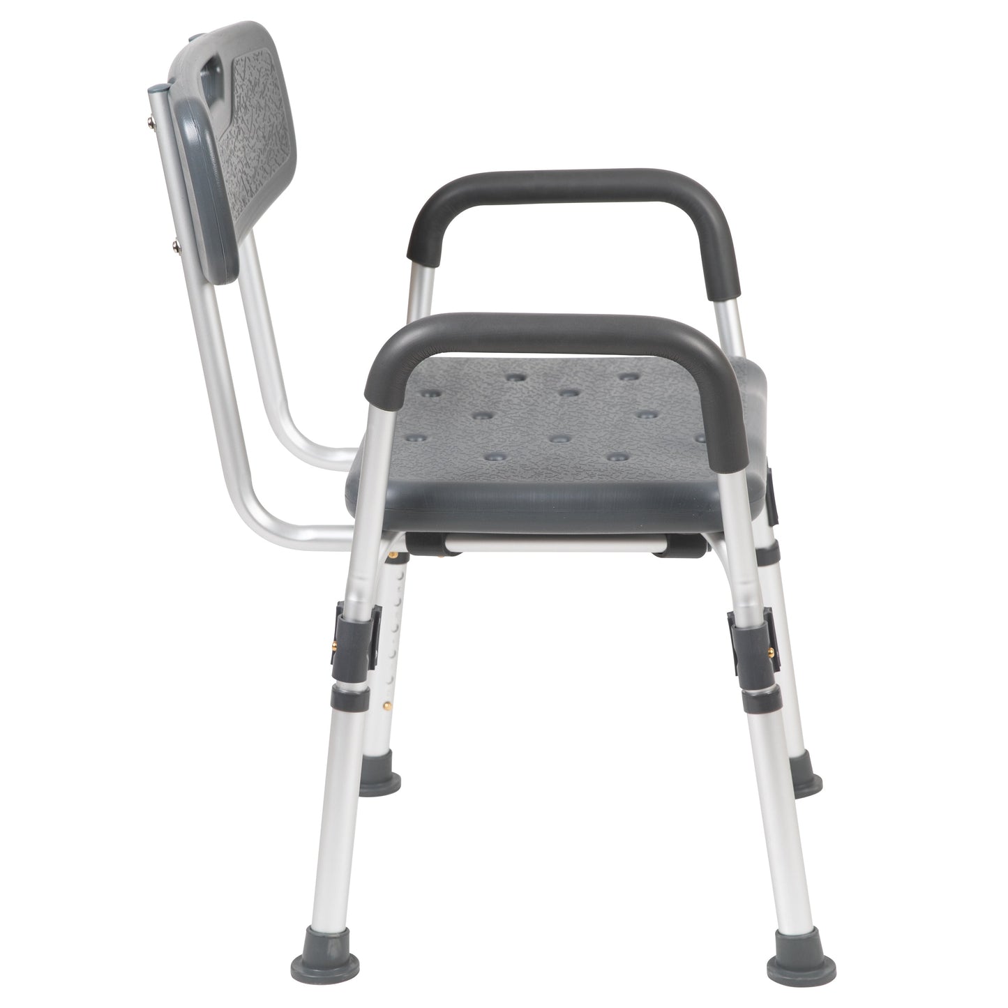 Gray Adjustable Bath Chair DC-HY3520L-GRY-GG