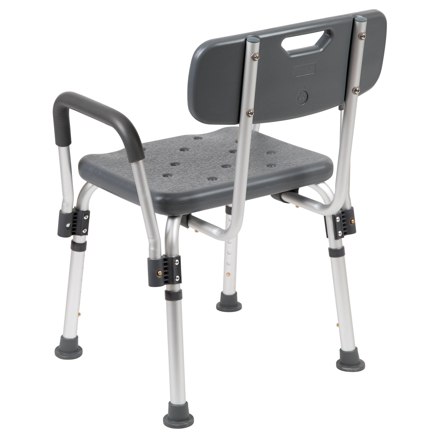 Gray Adjustable Bath Chair DC-HY3520L-GRY-GG