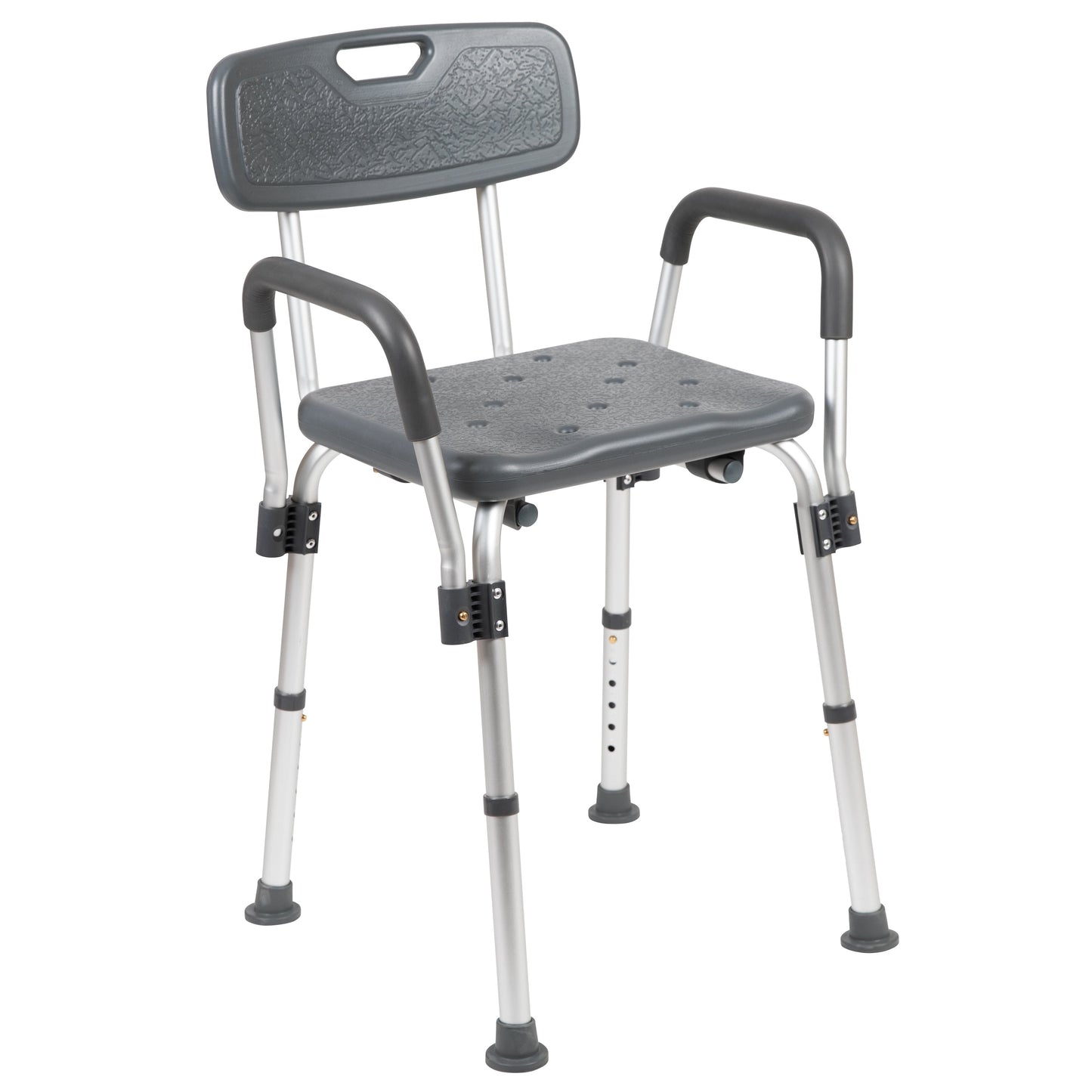 Gray Adjustable Bath Chair DC-HY3520L-GRY-GG