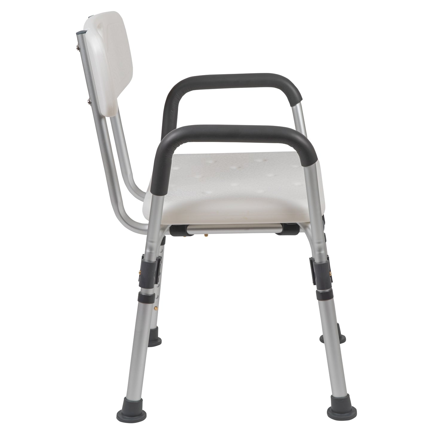 White Adjustable Bath Chair DC-HY3520L-WH-GG