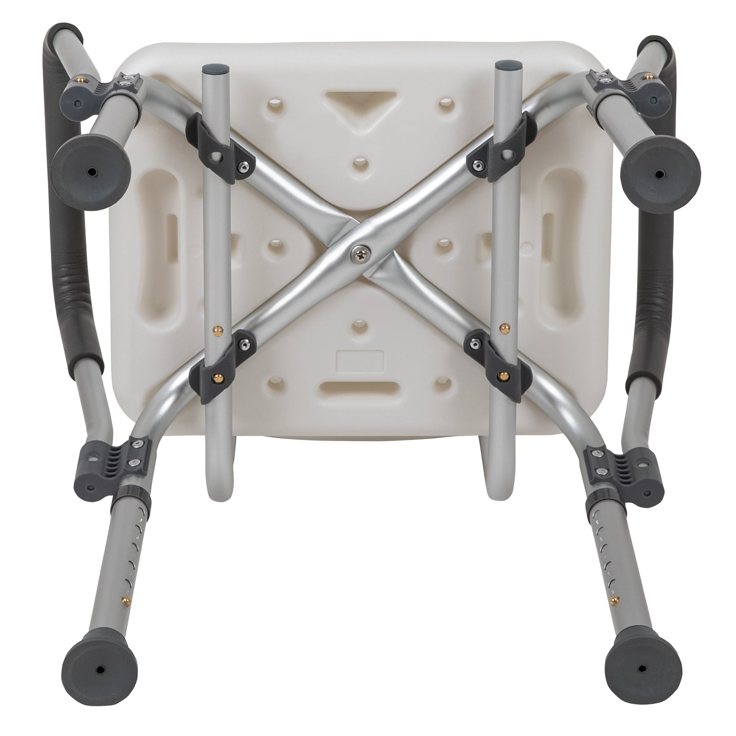 White Adjustable Bath Chair DC-HY3520L-WH-GG