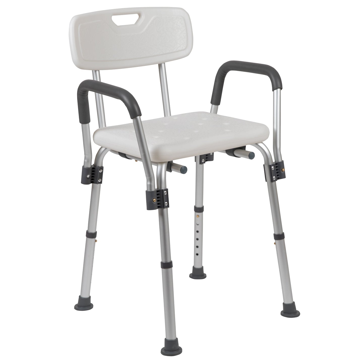 White Adjustable Bath Chair DC-HY3520L-WH-GG