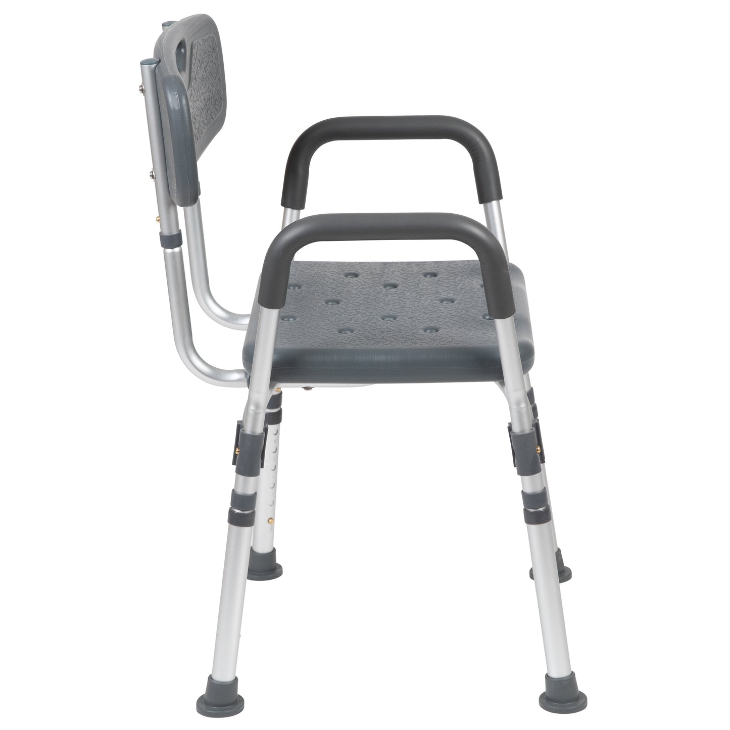 Gray Quick Release Bath Chair DC-HY3523L-GRY-GG