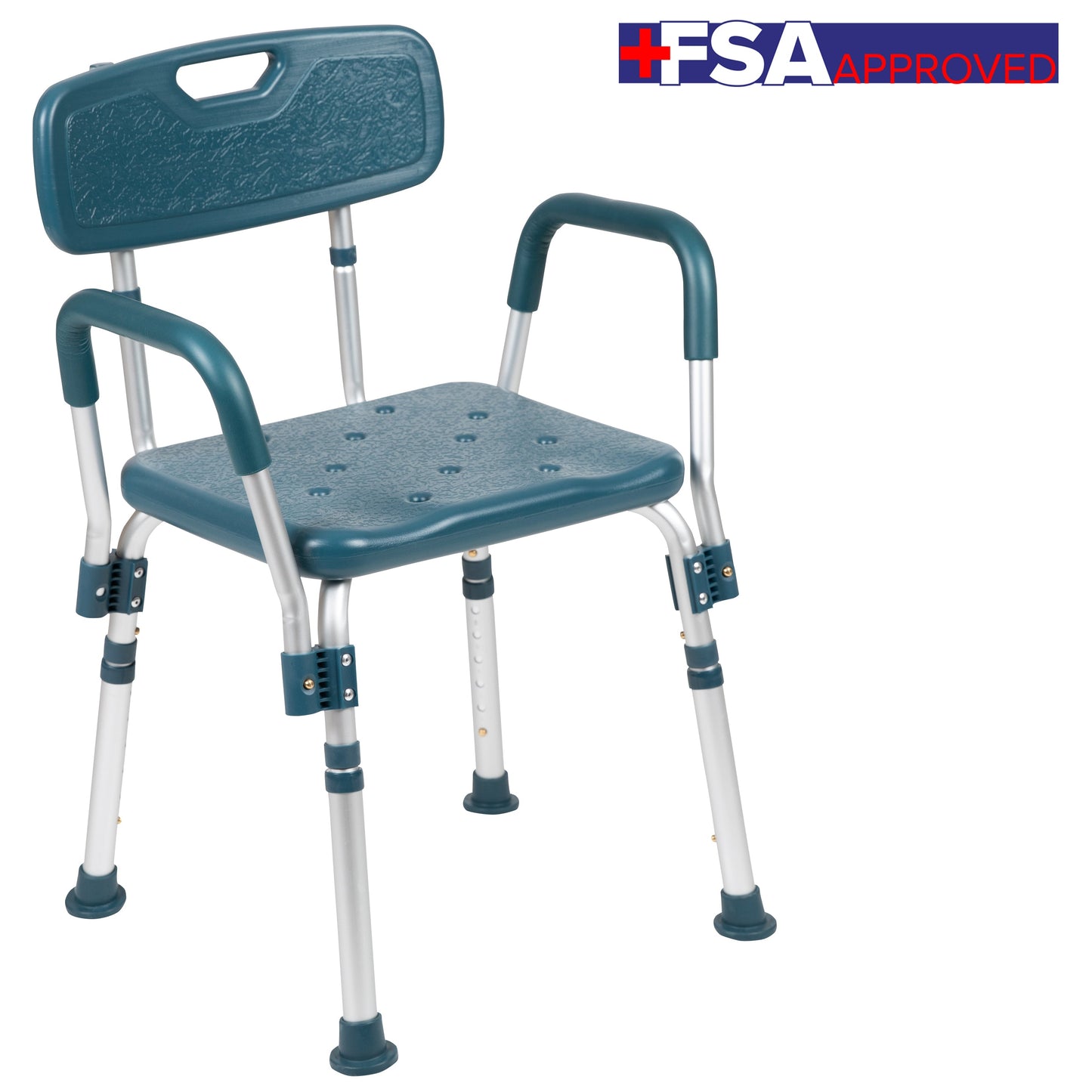 Navy Quick Release Bath Chair DC-HY3523L-NV-GG