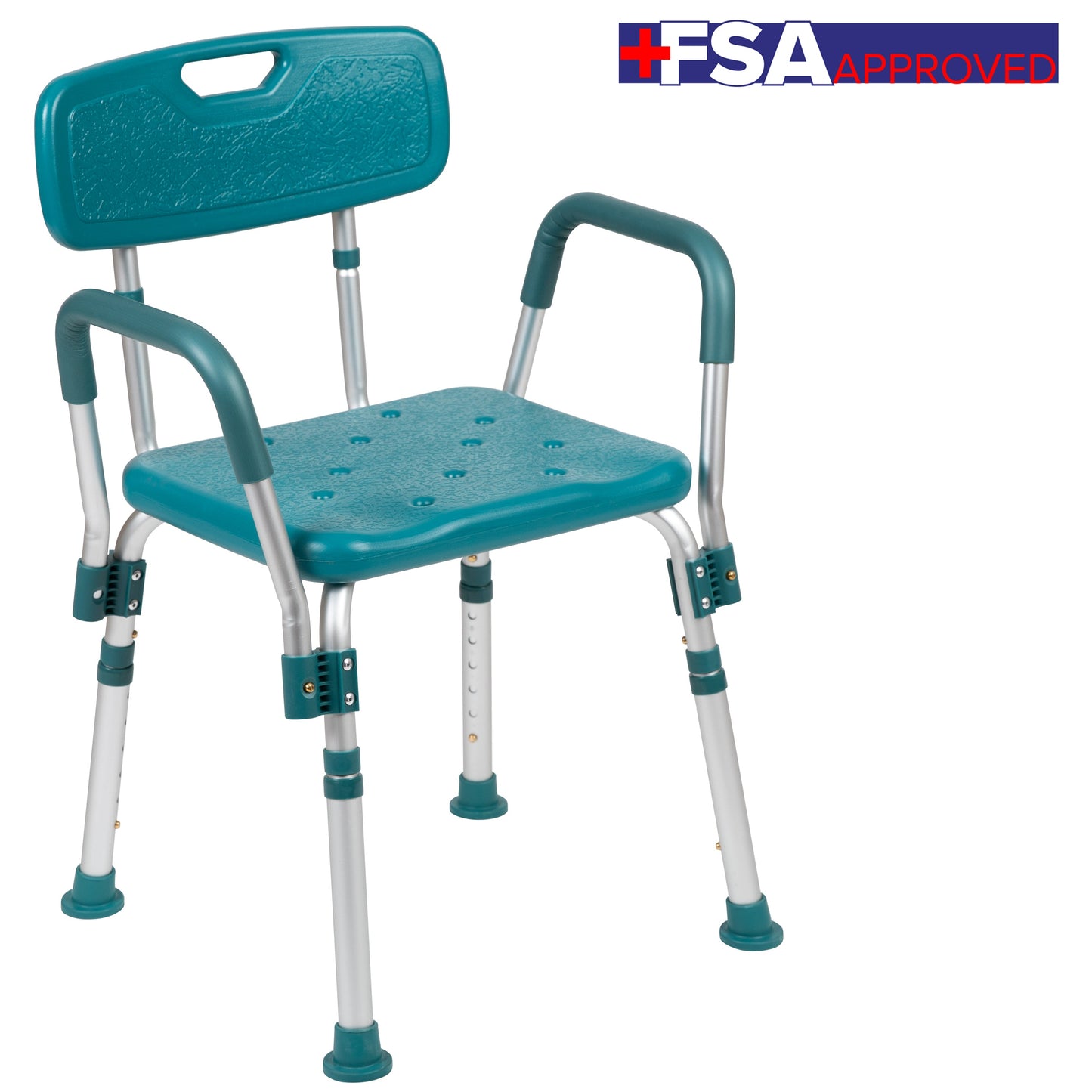 Teal Quick Release Bath Chair DC-HY3523L-TL-GG