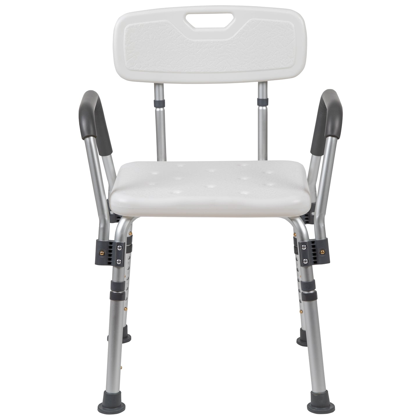 White Quick Release Bath Chair DC-HY3523L-WH-GG