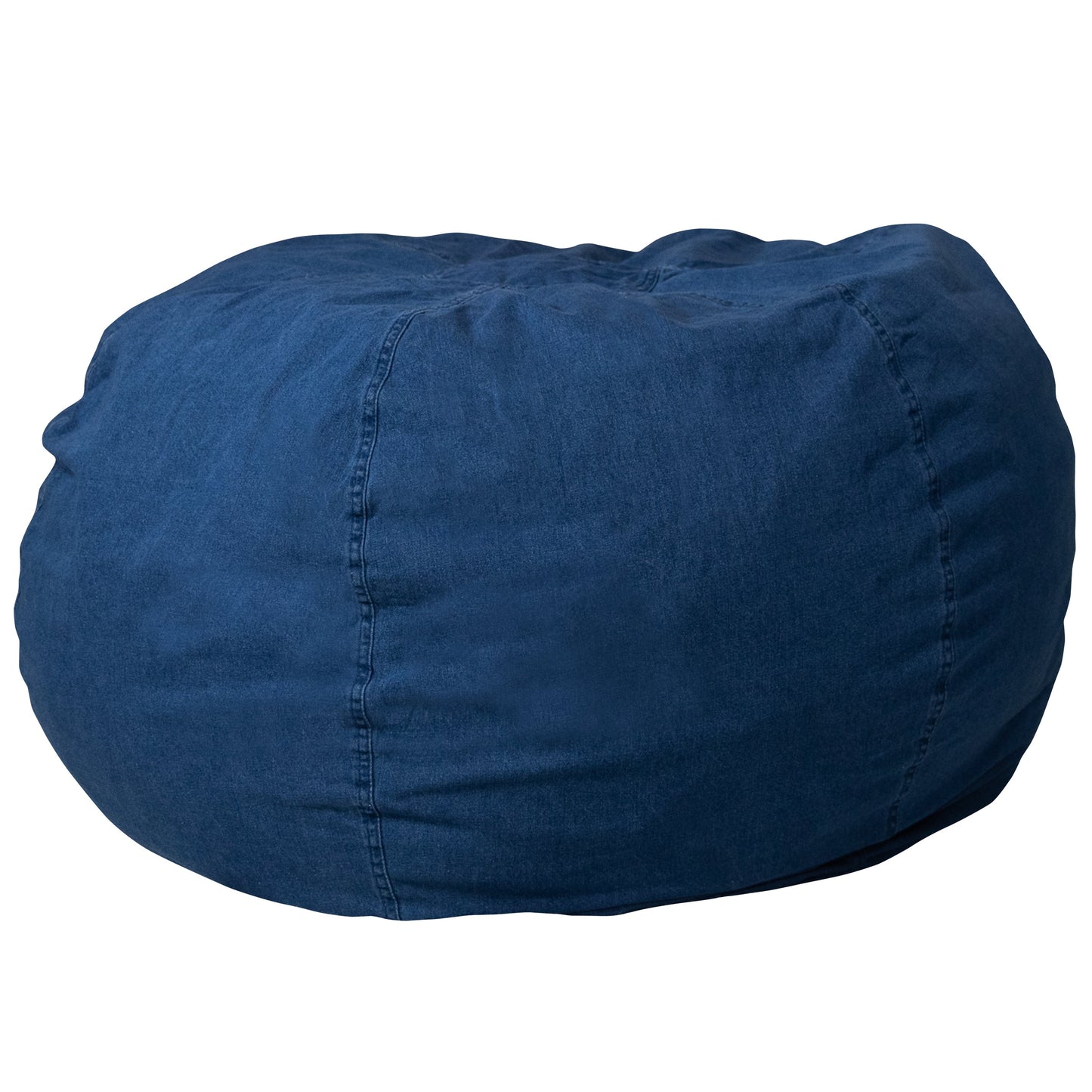 Denim Bean Bag Chair DG-BEAN-LARGE-DENIM-GG